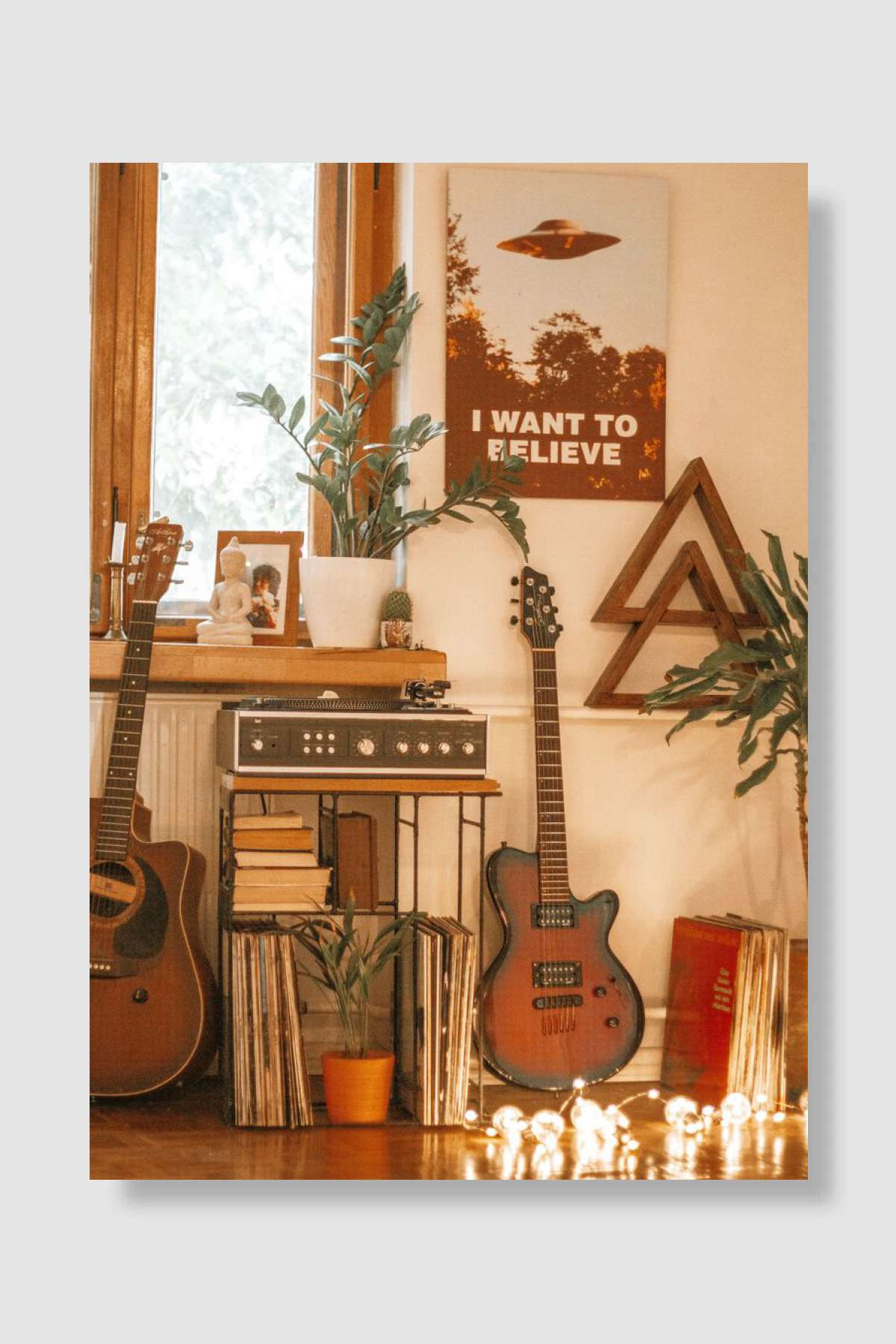 Souls of Music Müzik Poster Çerçevesiz Yüksek Kalite Müzik Afiş Duvar Poster