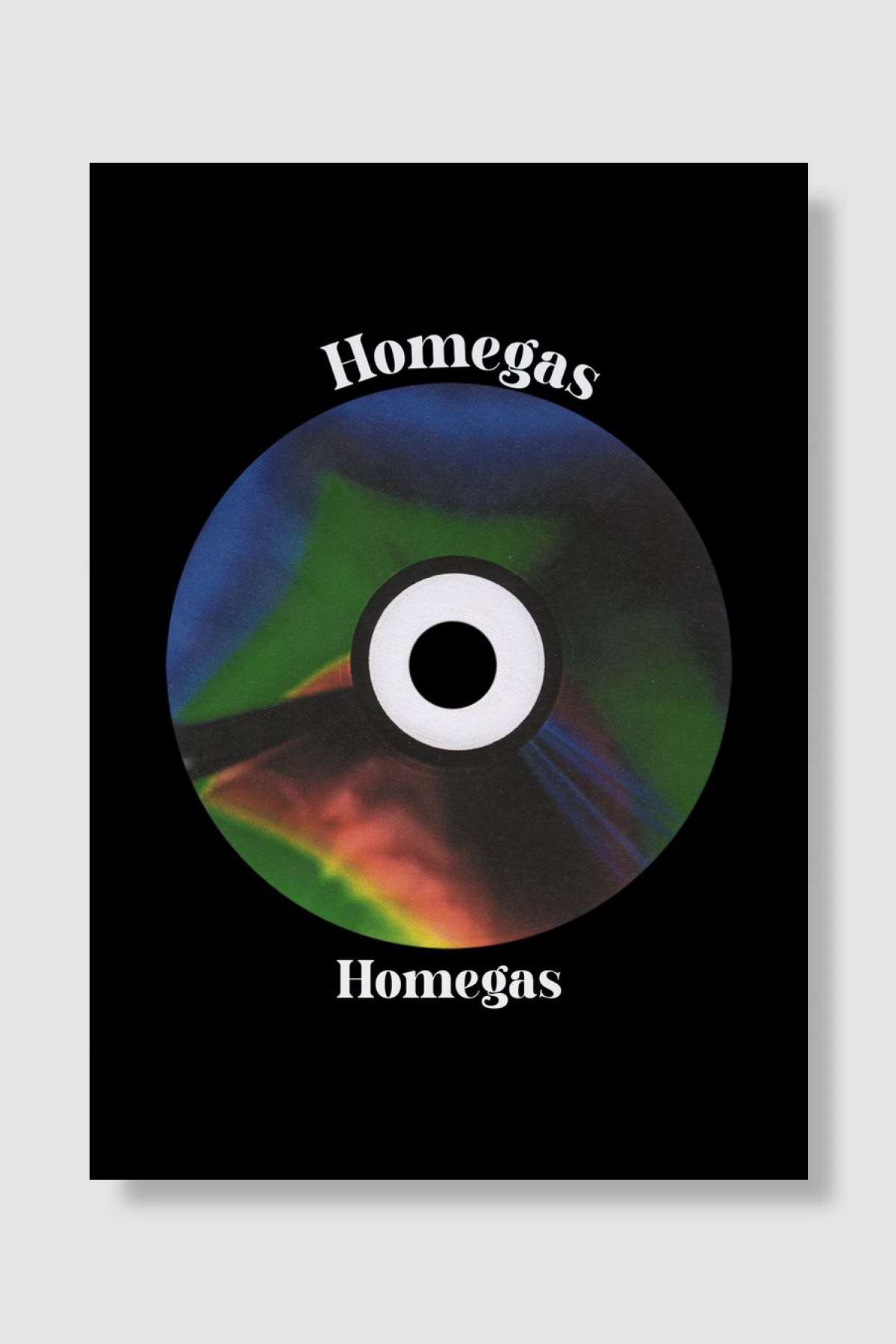 Homegas Homegas Müzik Poster Çerçevesiz Yüksek Kalite Müzik Afiş Duvar Poster