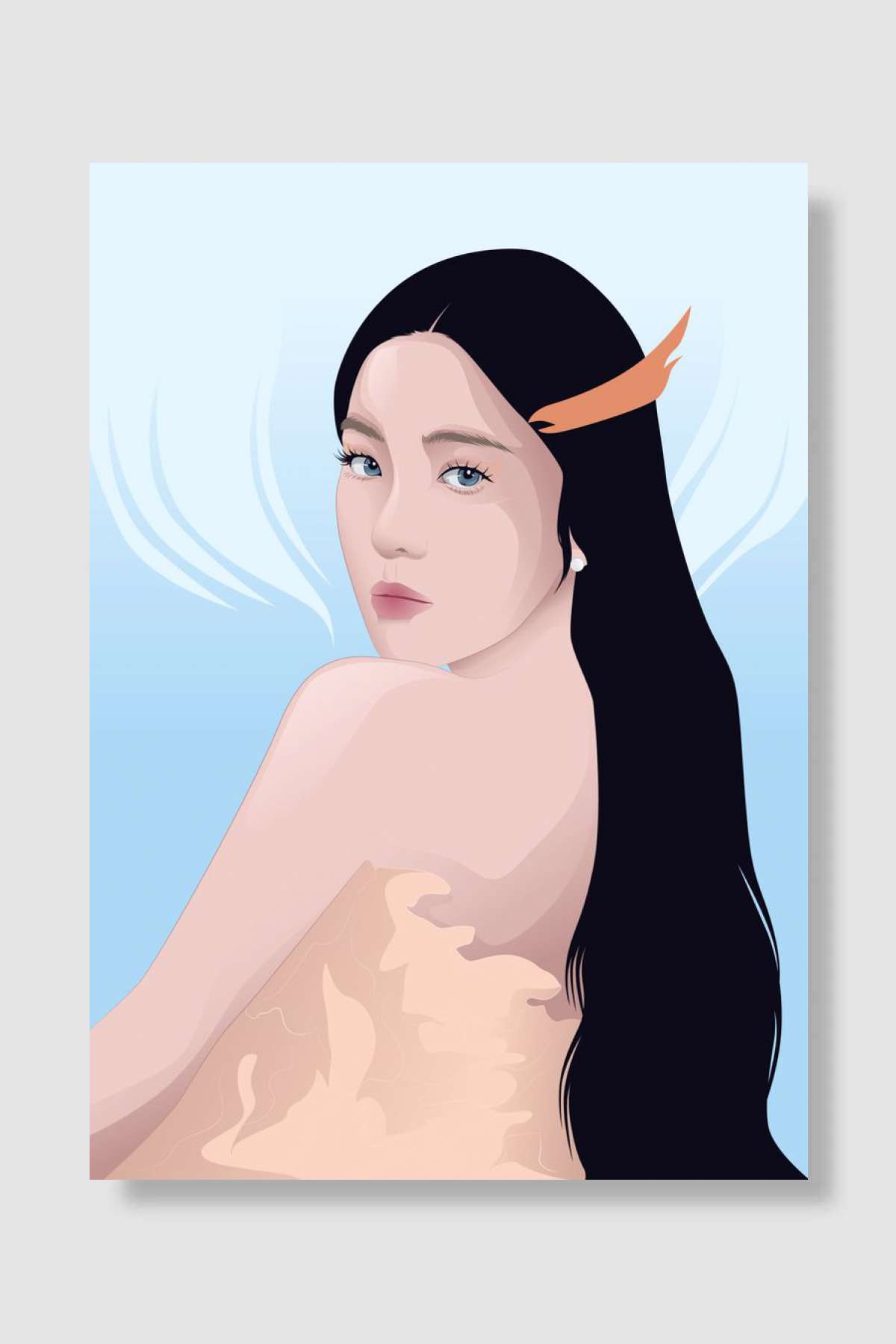 Red Velvet Irene Müzik Poster Çerçevesiz Yüksek Kalite Müzik Afiş Duvar Poster