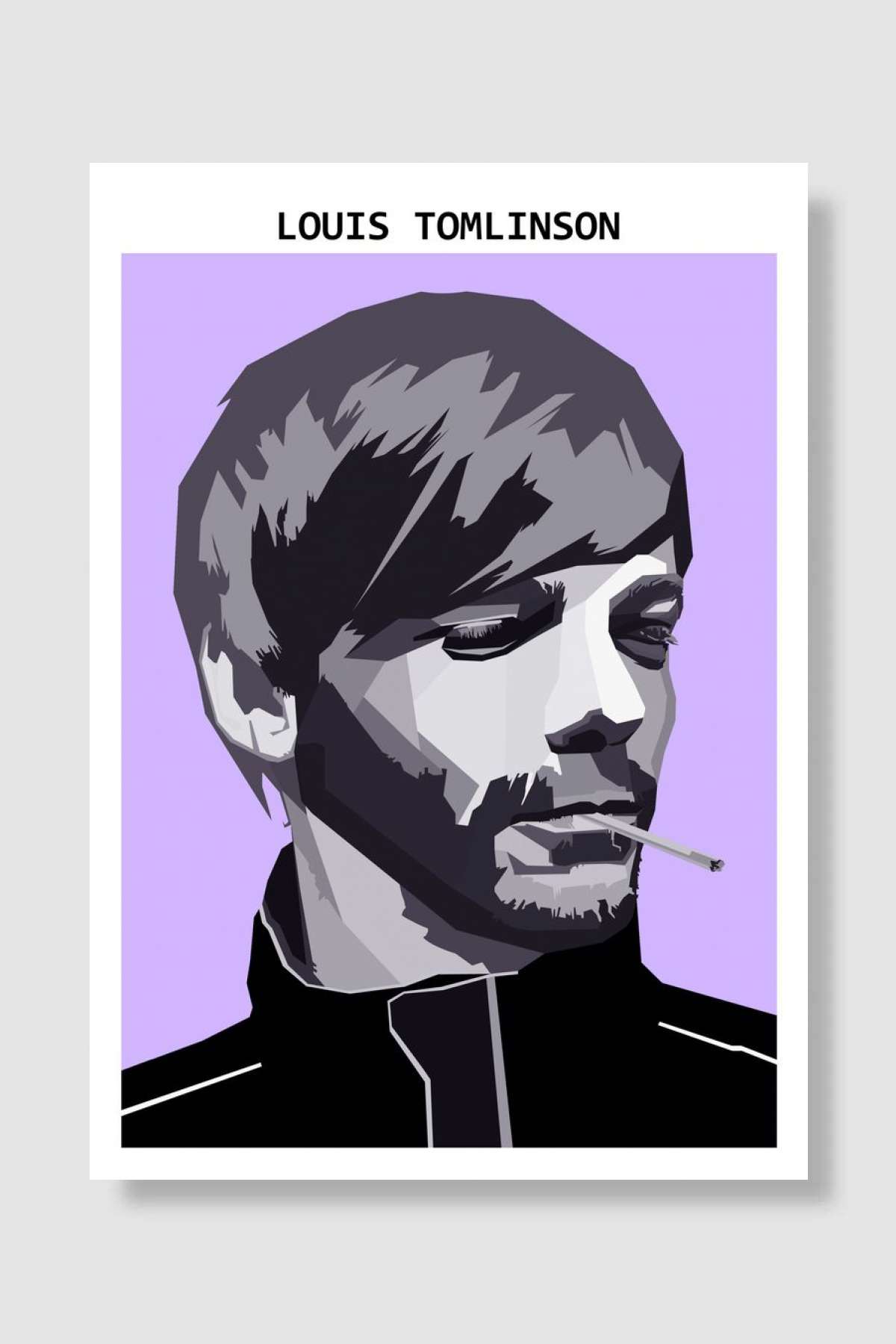 Louis Tomlinson singer Müzik Poster Çerçevesiz Yüksek Kalite Müzik Afiş Duvar Poster