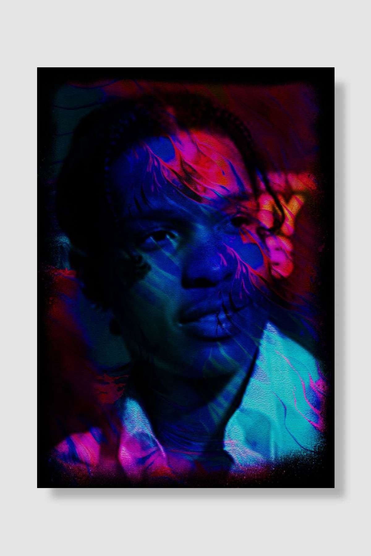 ASAP ROCKY Müzik Poster Çerçevesiz Yüksek Kalite Müzik Afiş Duvar Poster