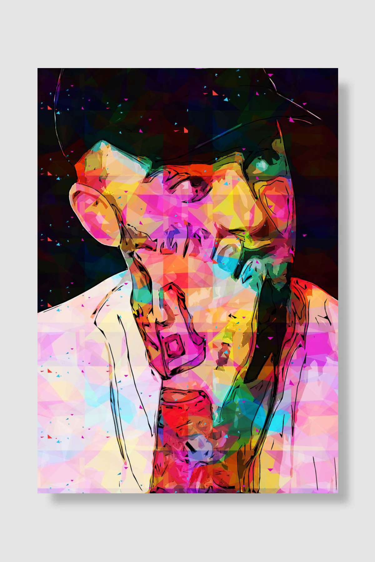 Mac Miller Müzik Poster Çerçevesiz Yüksek Kalite Müzik Afiş Duvar Poster