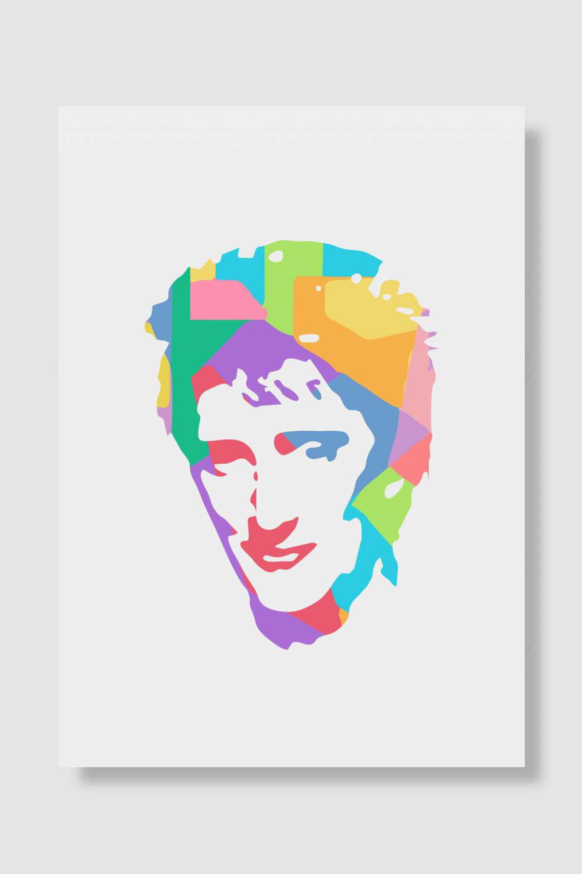 Rod Steward Pop Art Müzik Poster Çerçevesiz Yüksek Kalite Müzik Afiş Duvar Poster - En İyi Fiyatlarla