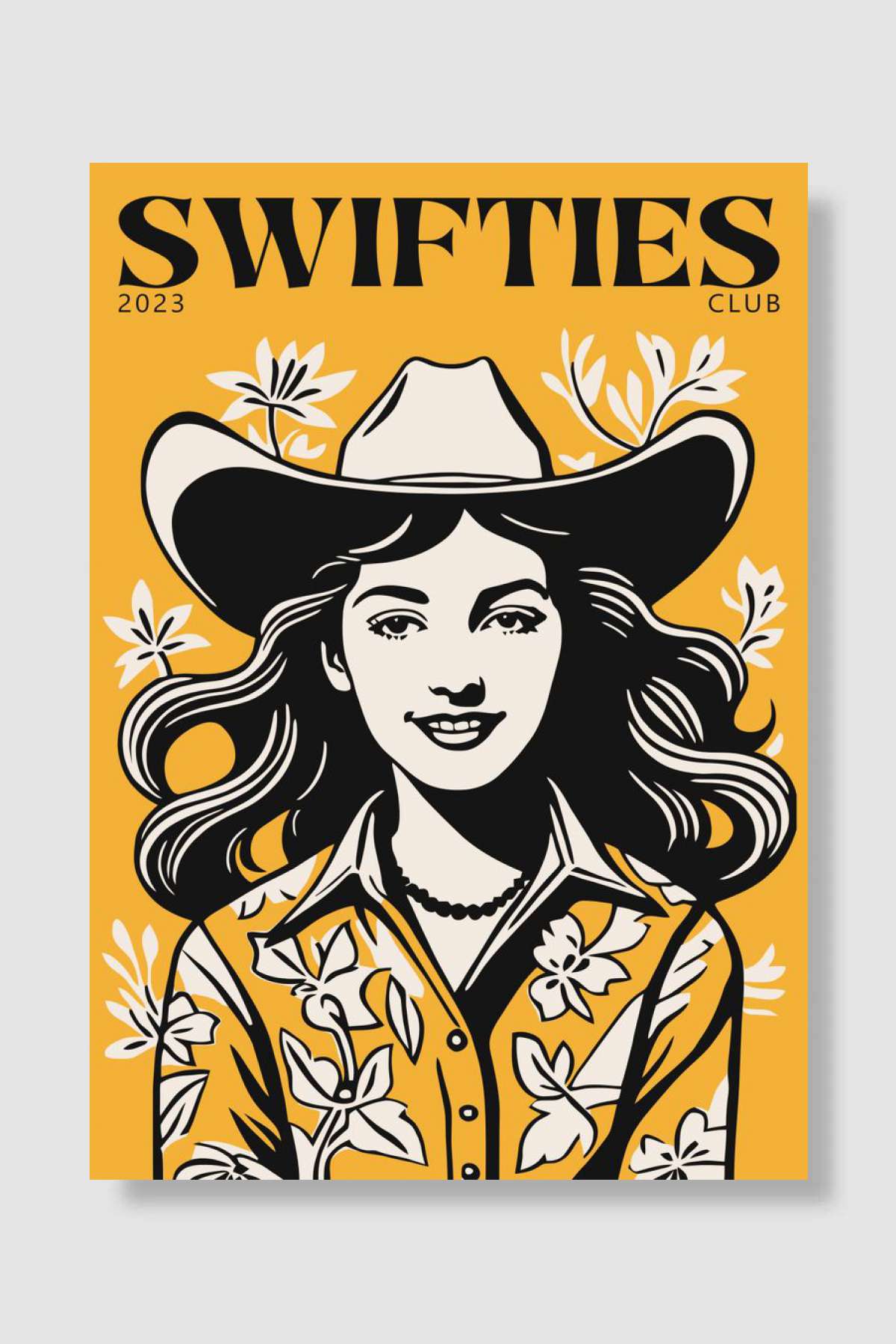 Swifties Club 2023 Müzik Poster Çerçevesiz Yüksek Kalite Müzik Afiş Duvar Poster