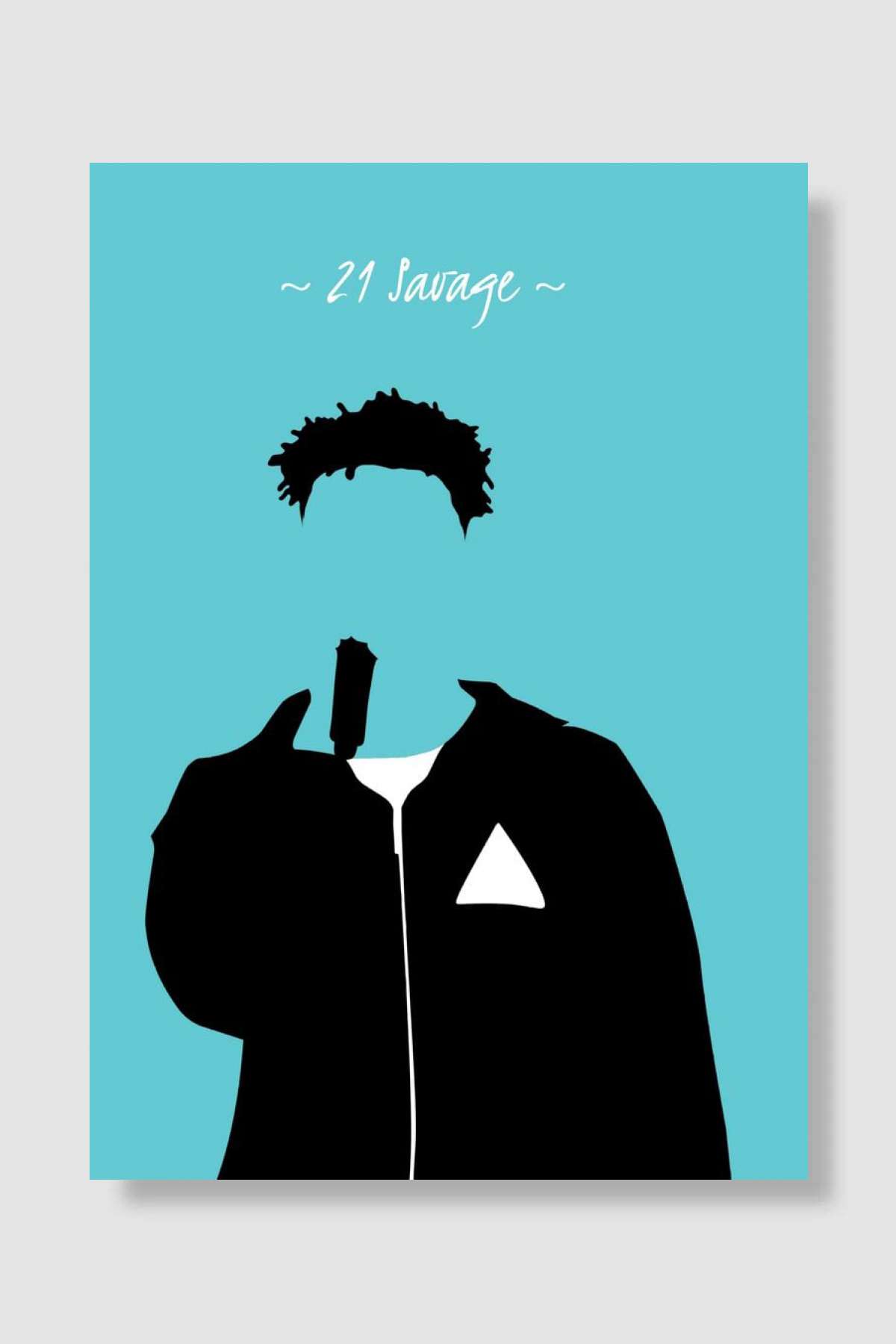 21 savage Müzik Poster Çerçevesiz Yüksek Kalite Müzik Afiş Duvar Poster