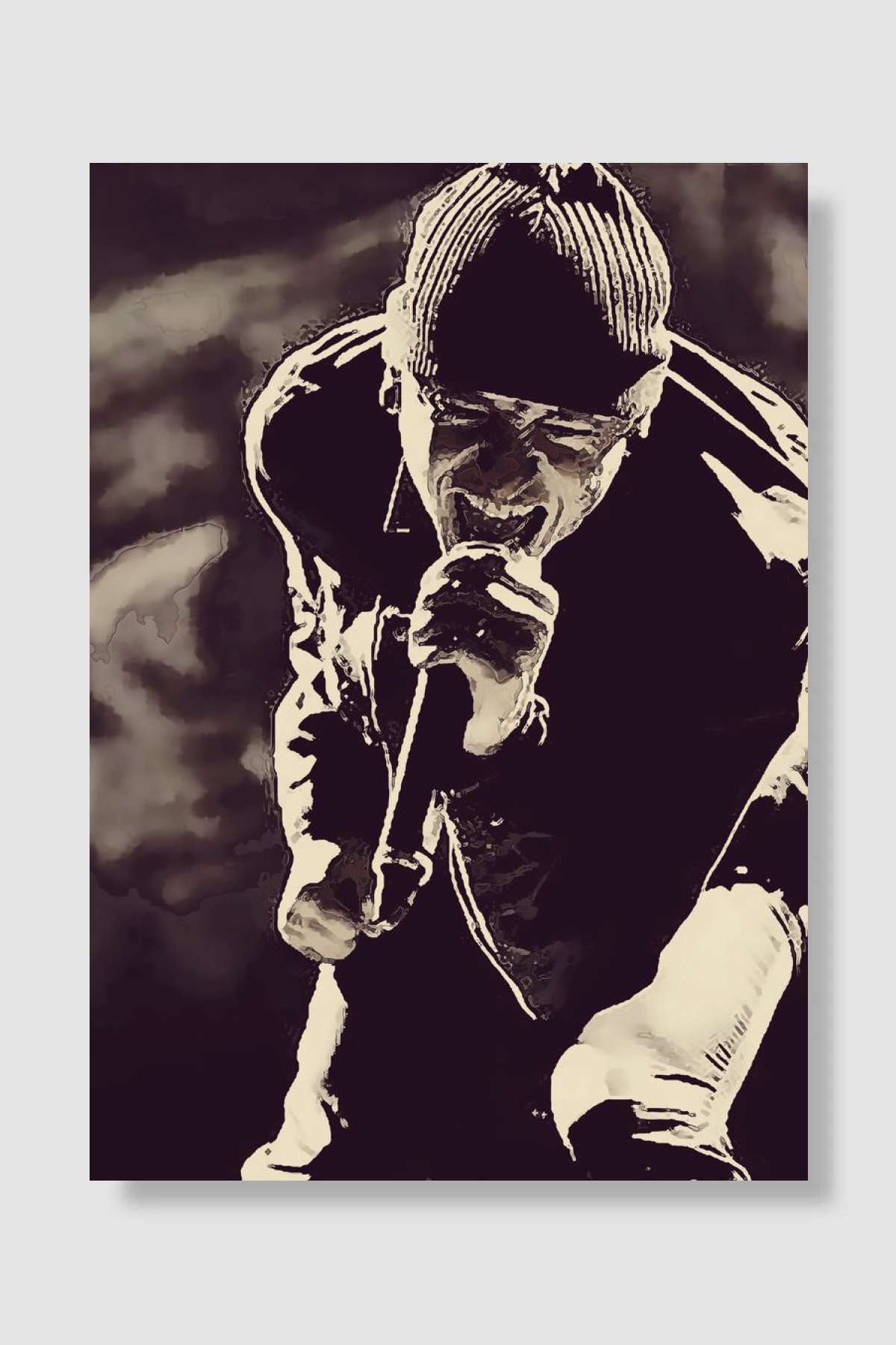 LinkinPark 35 Müzik Poster Çerçevesiz Yüksek Kalite Müzik Afiş Duvar Poster