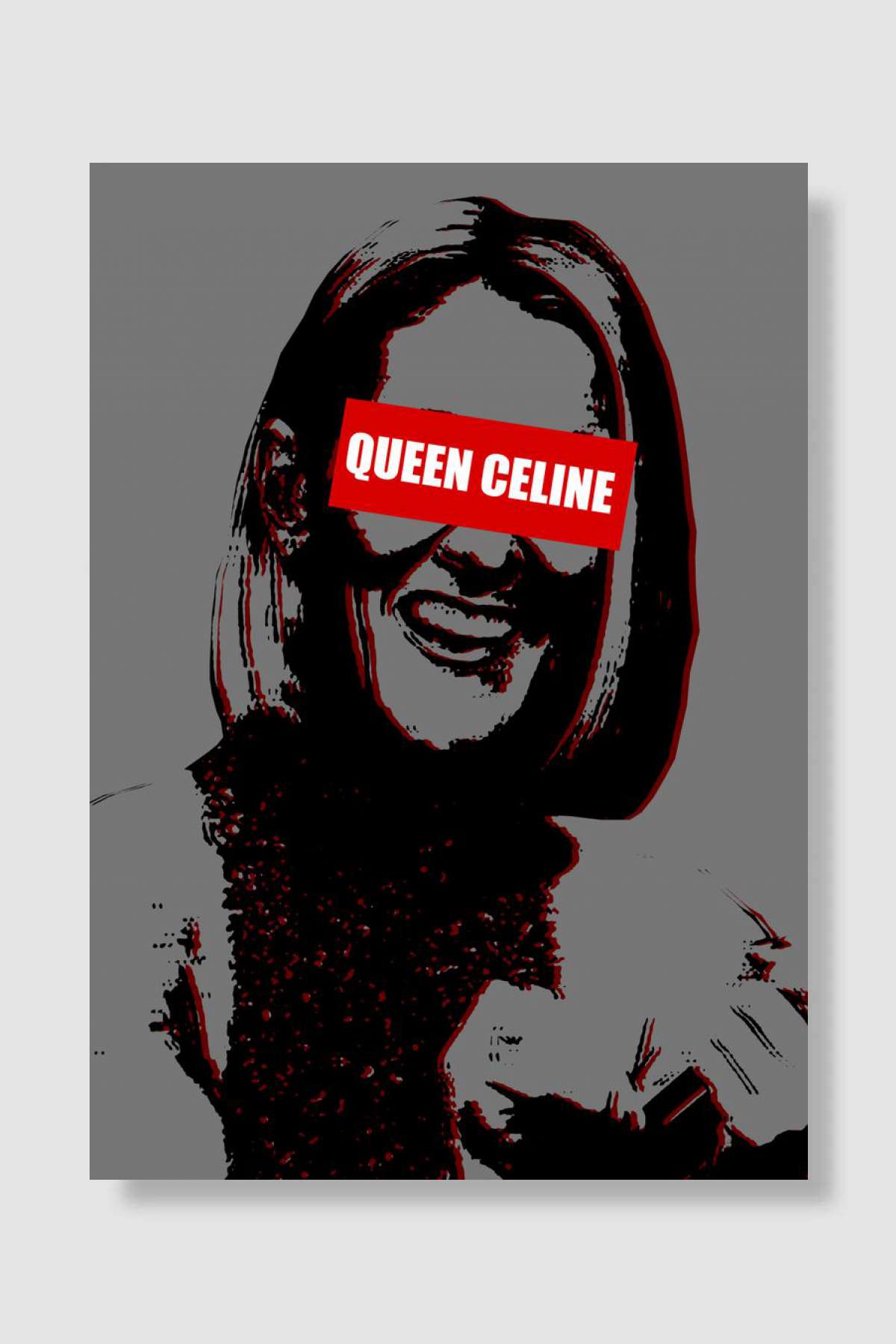 Celine Müzik Poster Çerçevesiz Yüksek Kalite Müzik Afiş Duvar Poster