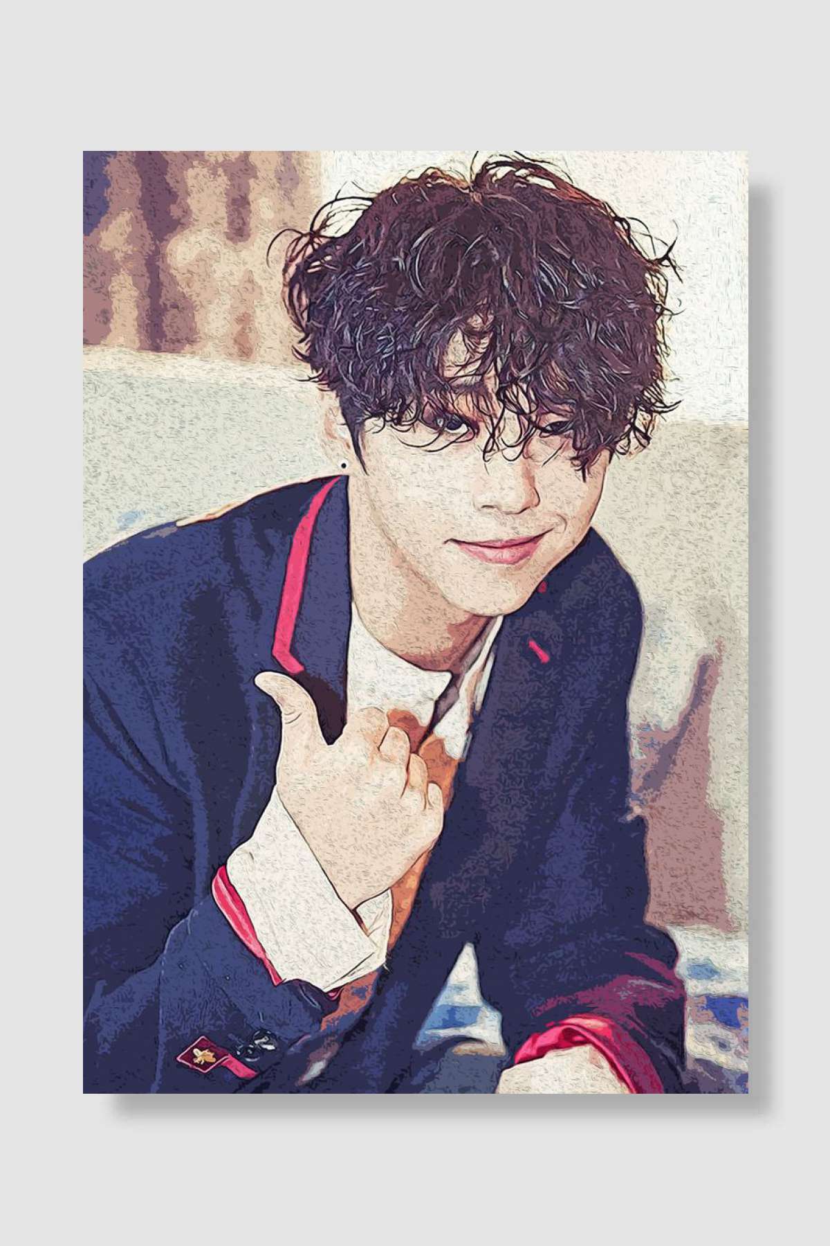 Bang Yongguk Müzik Poster Çerçevesiz Yüksek Kalite Müzik Afiş Duvar Poster