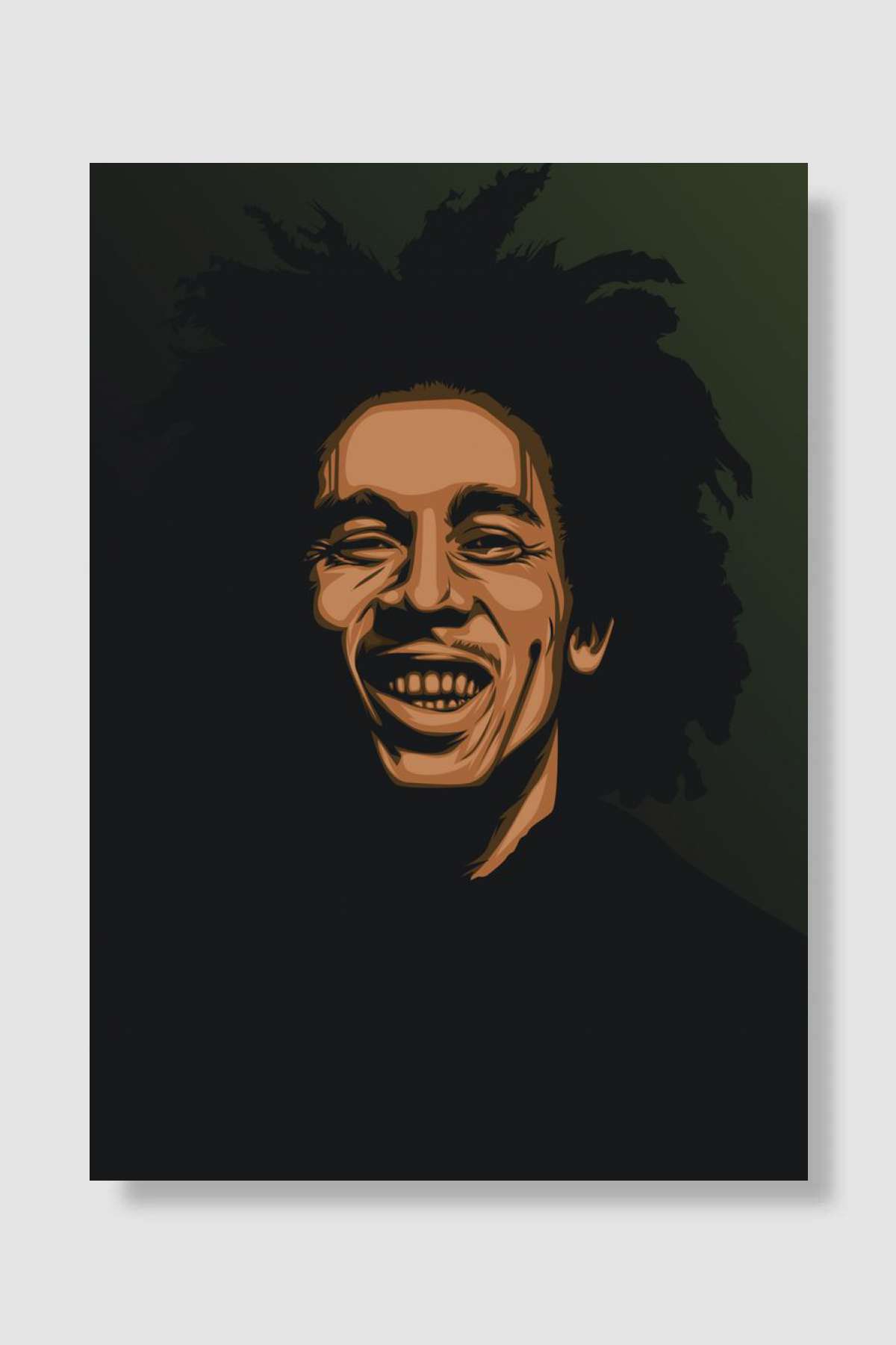 Bob Marley Müzik Poster Çerçevesiz Yüksek Kalite Müzik Afiş Duvar Poster