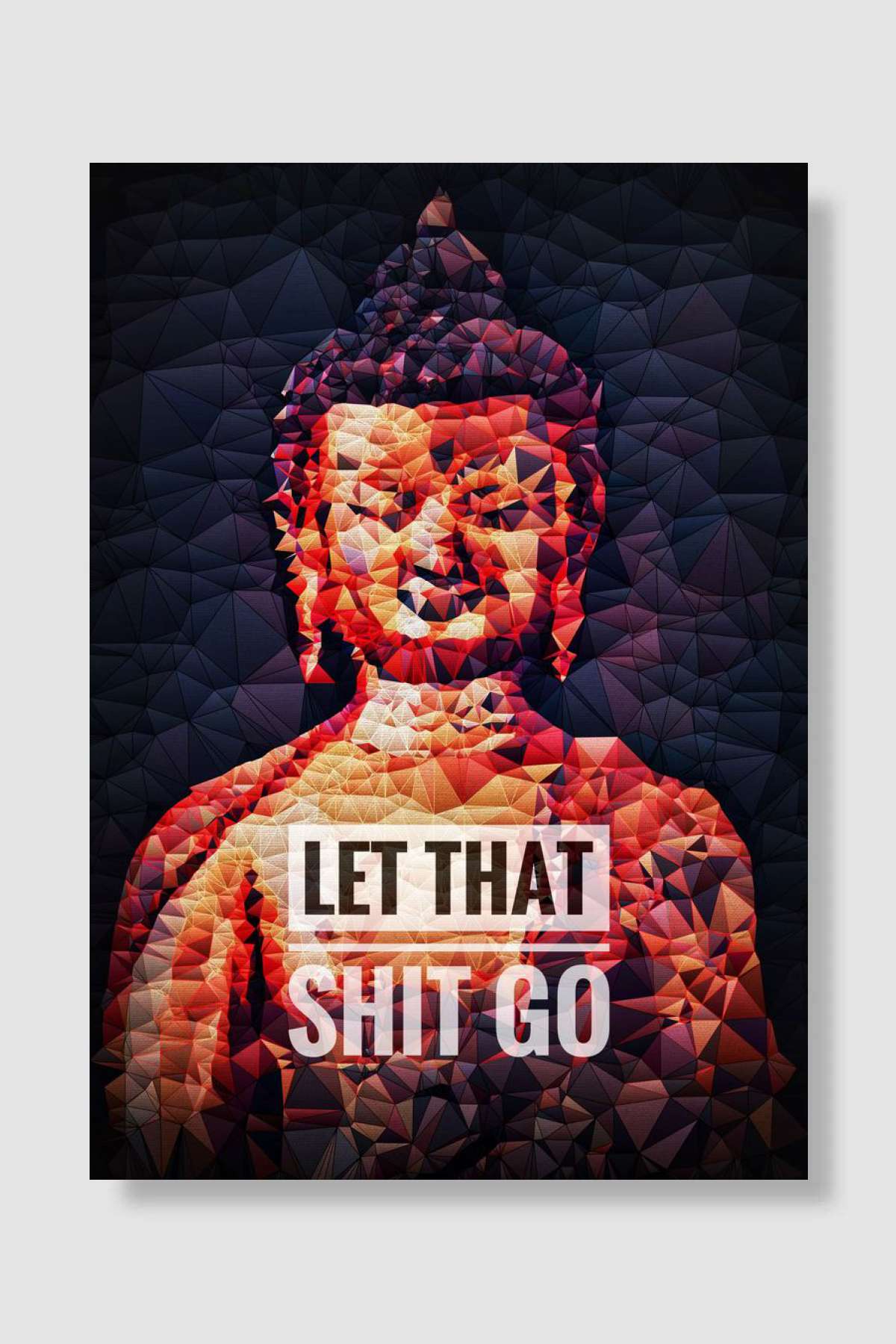 Let That Shit Go Müzik Poster Çerçevesiz Yüksek Kalite Müzik Afiş Duvar Poster