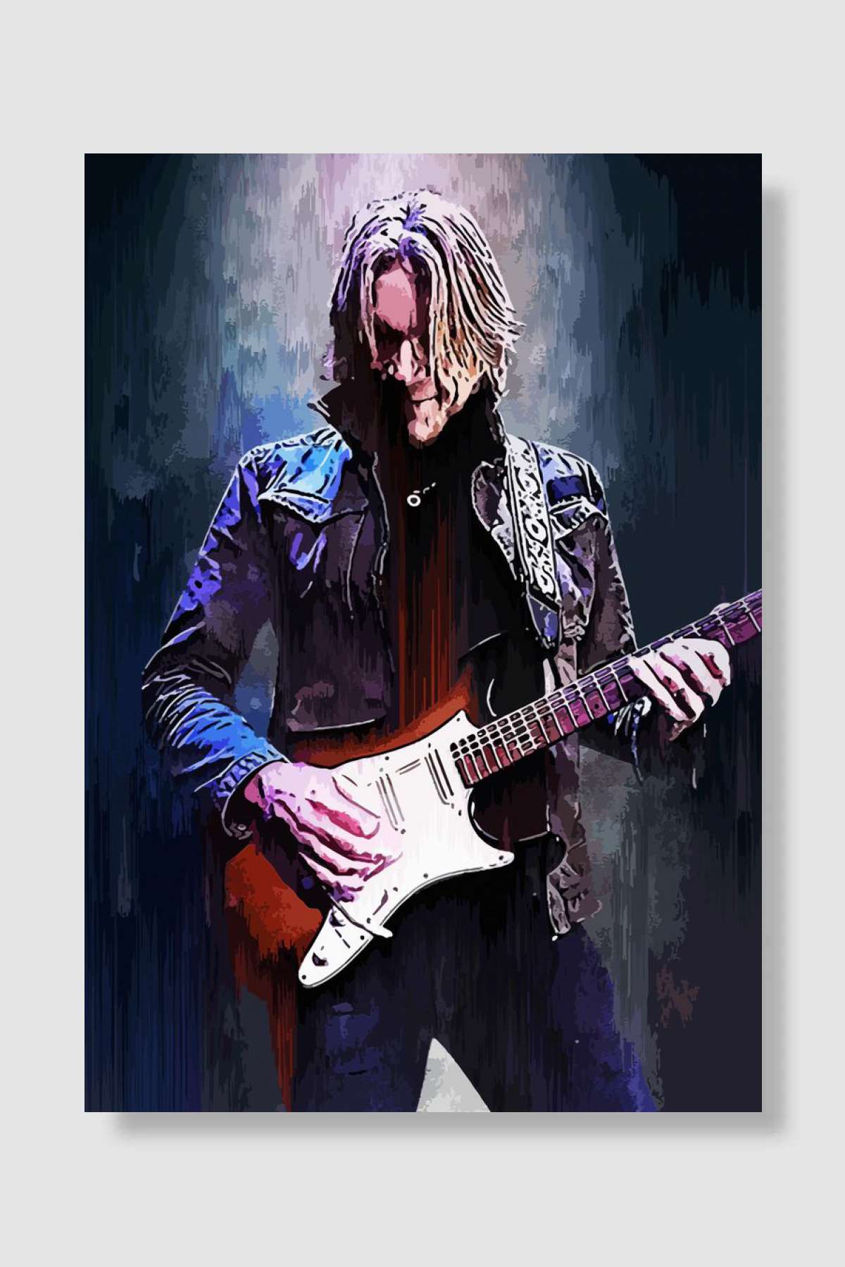 Andy Timmons Müzik Poster Çerçevesiz Yüksek Kalite Müzik Afiş Duvar Poster