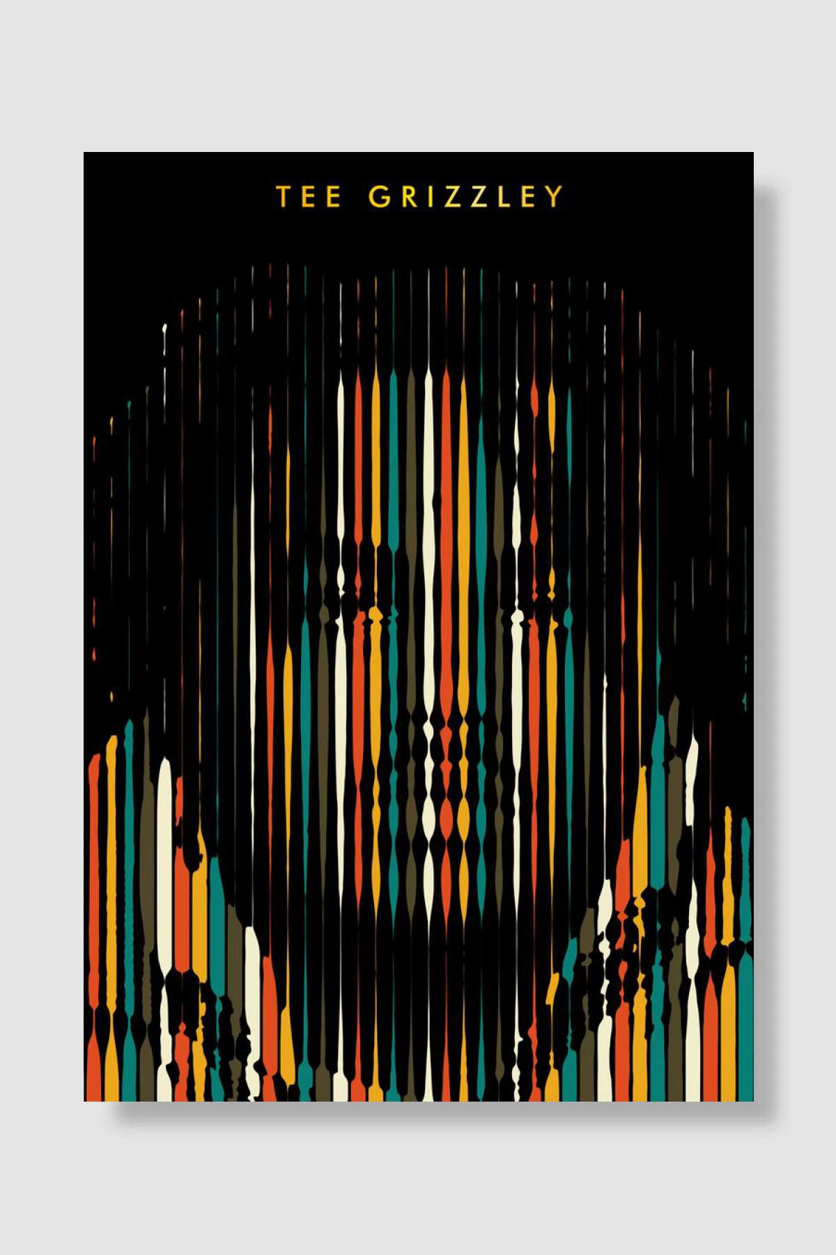 TEE GRIZZLEY Müzik Poster Çerçevesiz Yüksek Kalite Müzik Afiş Duvar Poster