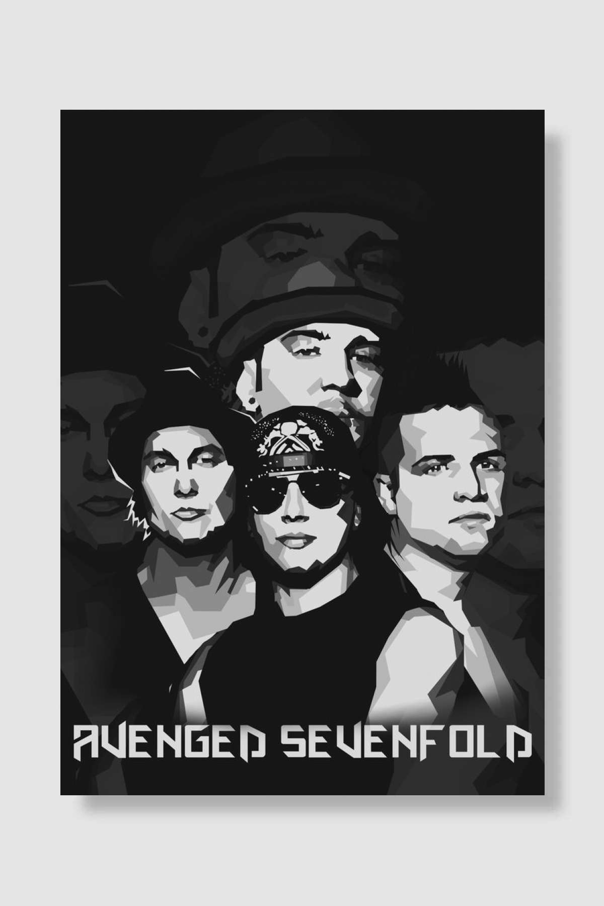 avanged sevenfold Singers Müzik Poster Çerçevesiz Yüksek Kalite Müzik Afiş Duvar Poster