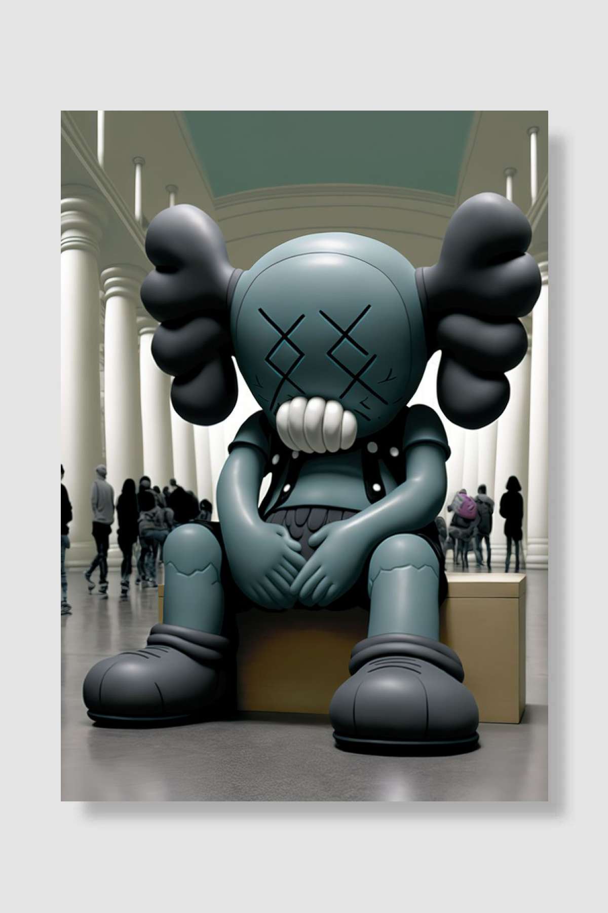 Hypebeast Kaws Müzik Poster Çerçevesiz Yüksek Kalite Müzik Afiş Duvar Poster