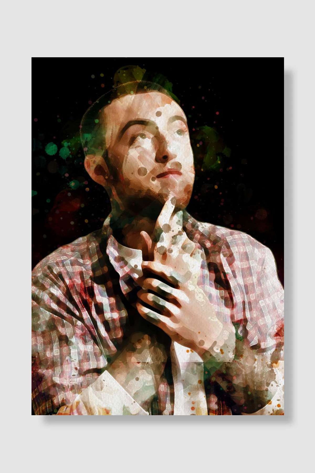 Mac Miller Müzik Poster Çerçevesiz Yüksek Kalite Müzik Afiş Duvar Poster