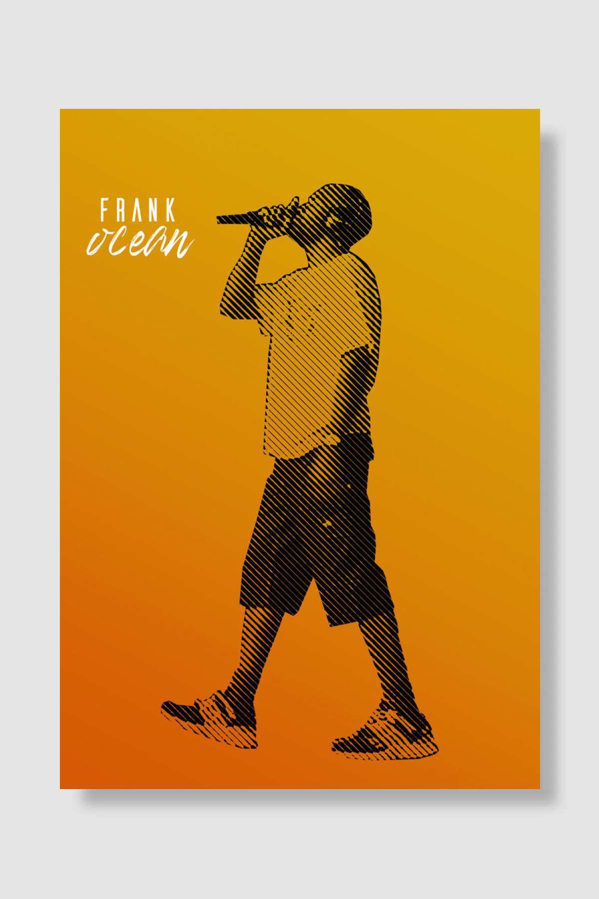 FRANK OCEAN Müzik Poster Çerçevesiz Yüksek Kalite Müzik Afiş Duvar Poster