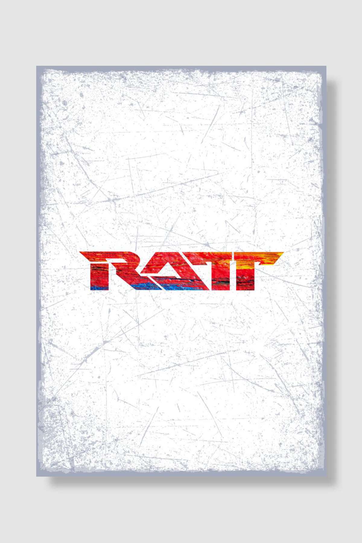 ratt Müzik Poster Çerçevesiz Yüksek Kalite Müzik Afiş Duvar Poster