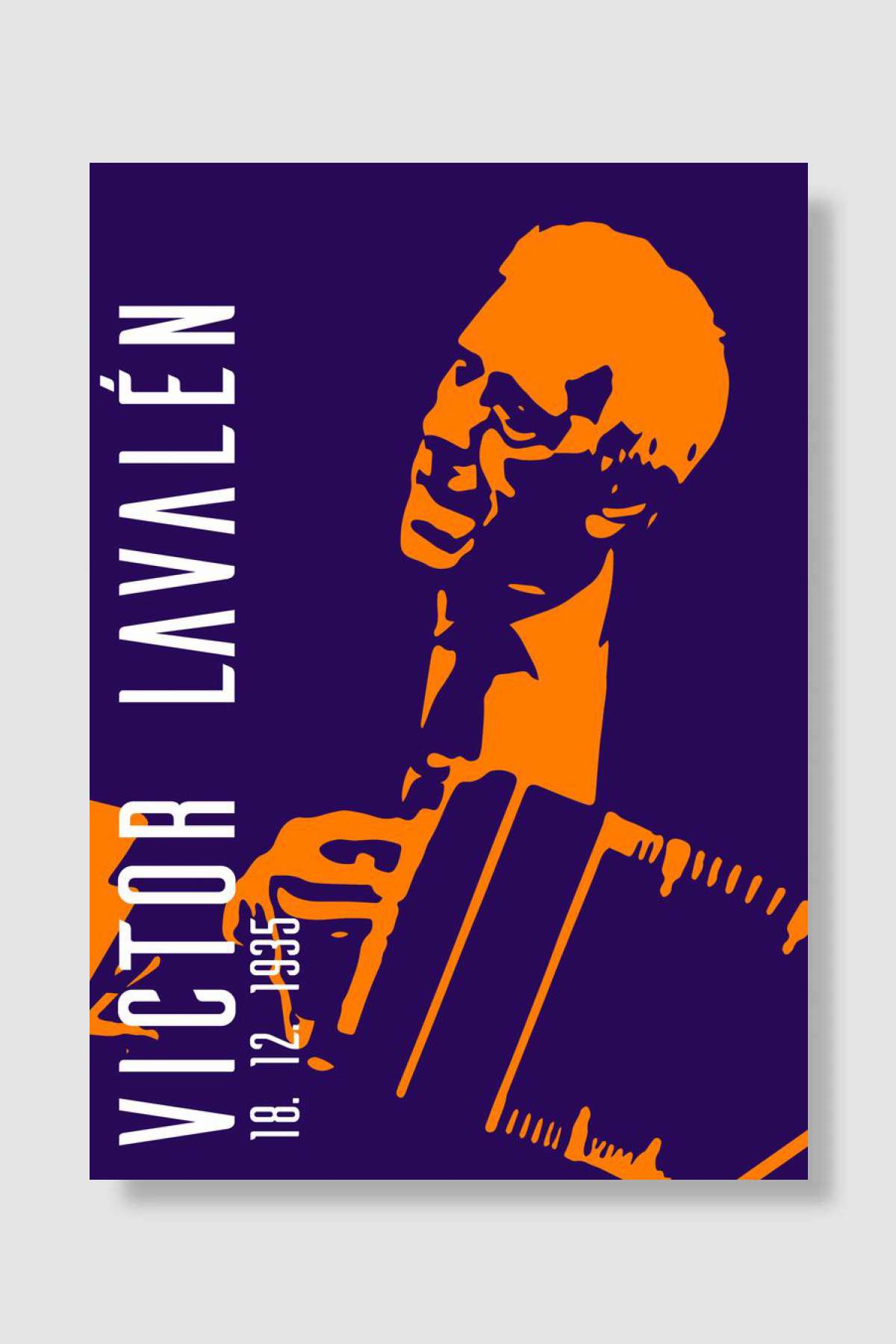 Victor Lavallen Müzik Poster Çerçevesiz Yüksek Kalite Müzik Afiş Duvar Poster