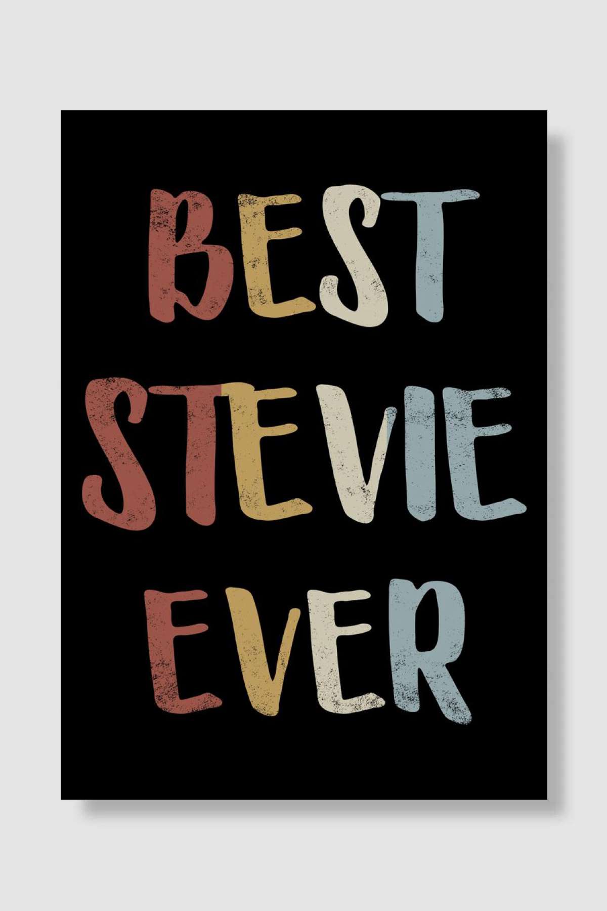 Best Stevie Ever Müzik Poster Çerçevesiz Yüksek Kalite Müzik Afiş Duvar Poster