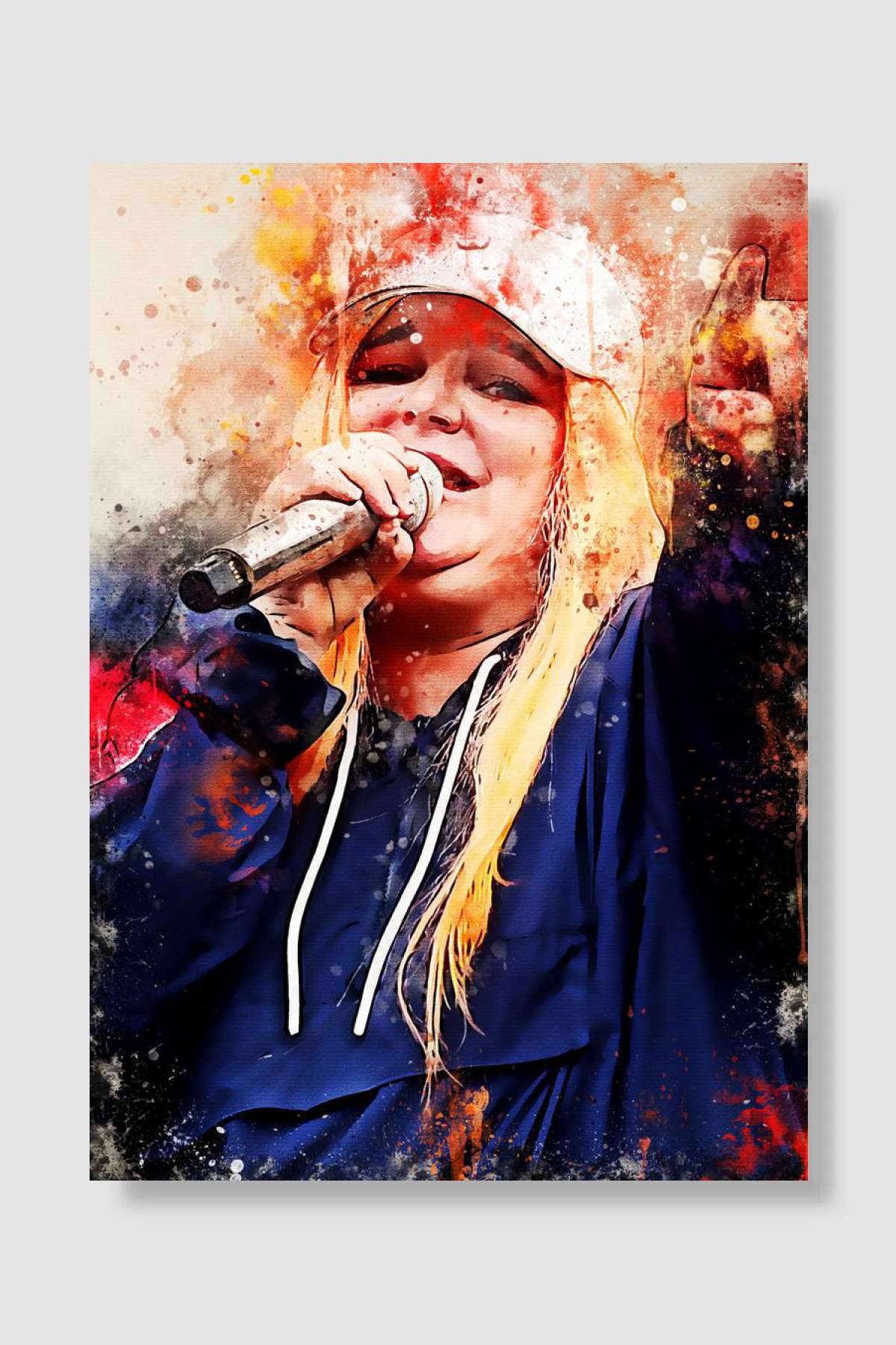 Tones and I Müzik Poster Çerçevesiz Yüksek Kalite Müzik Afiş Duvar Poster