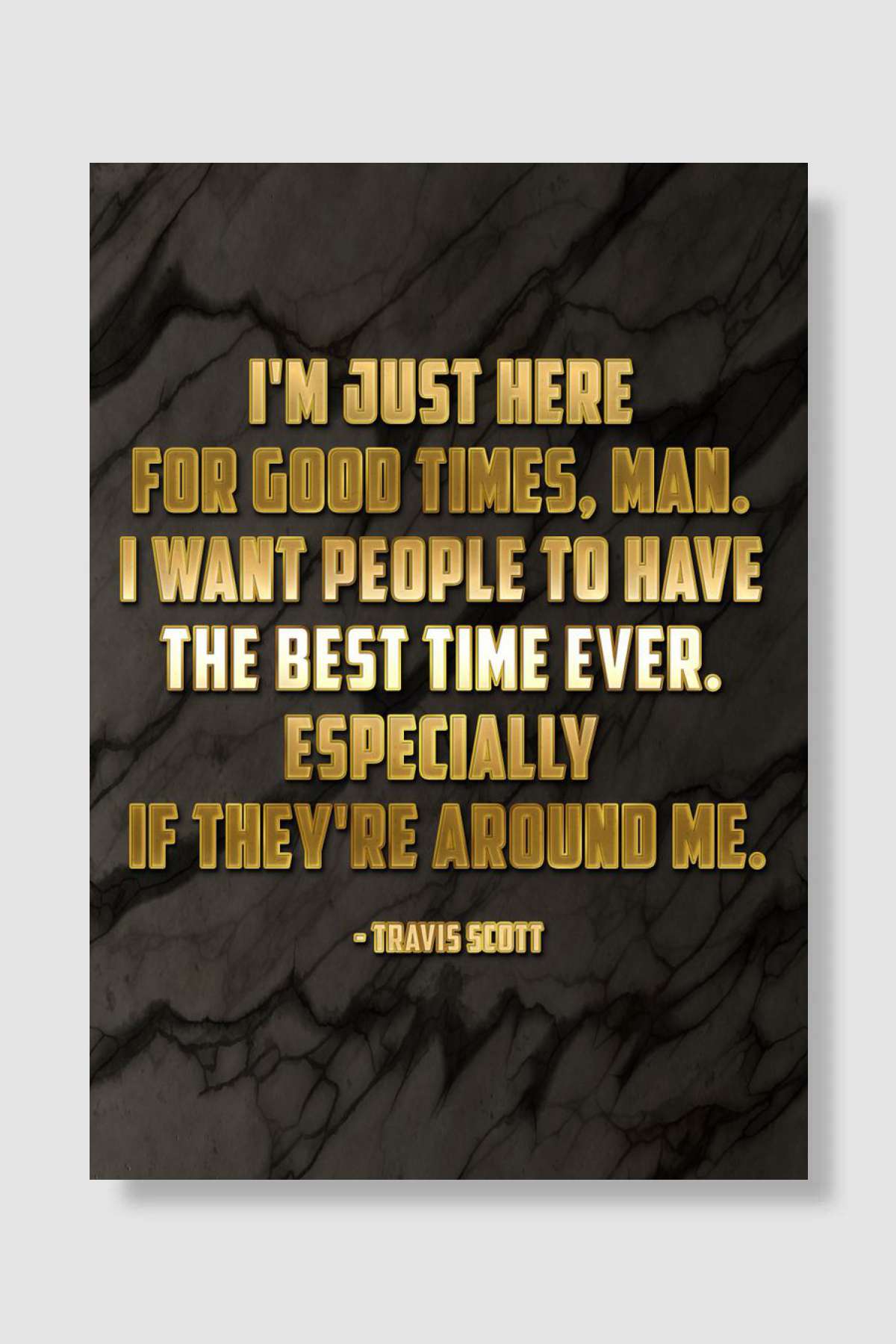 inspirational Müzik Poster Çerçevesiz Yüksek Kalite Müzik Afiş Duvar Poster