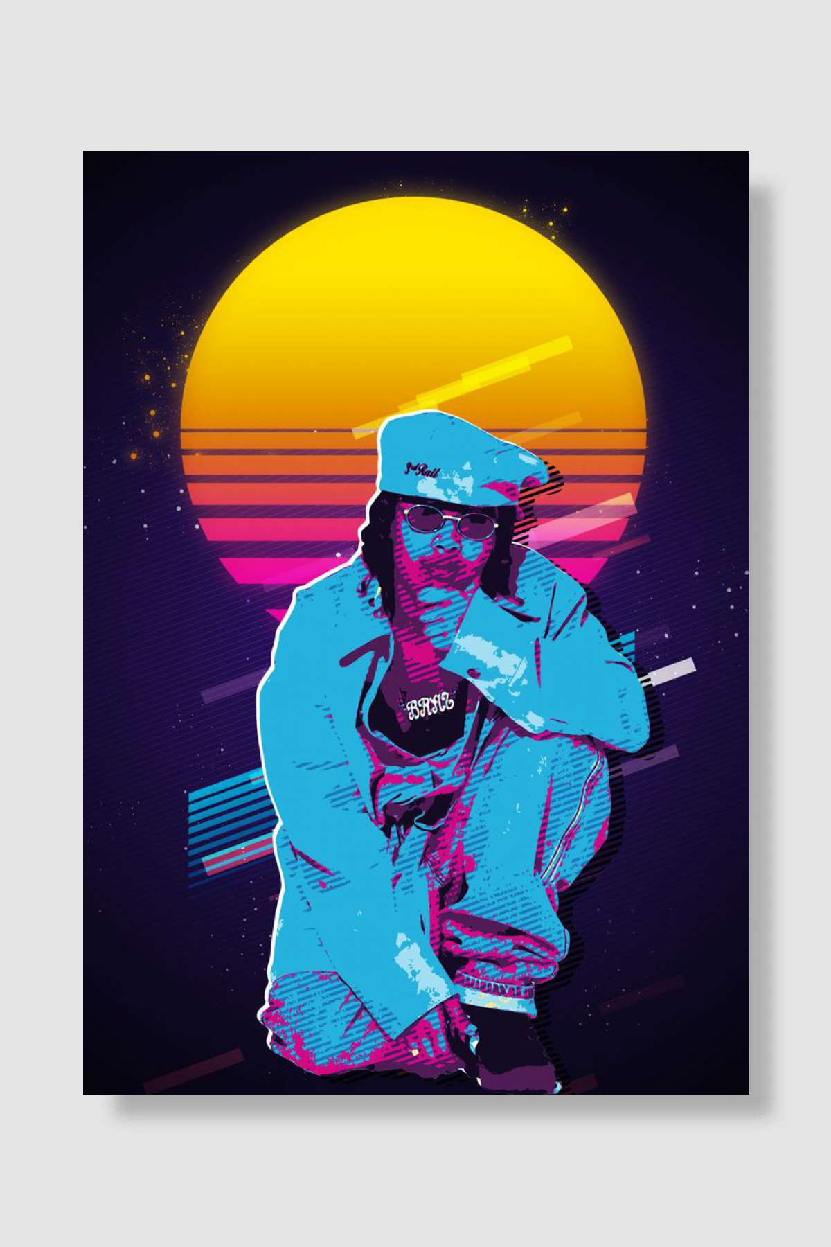 Da Brat Müzik Poster Çerçevesiz Yüksek Kalite Müzik Afiş Duvar Poster