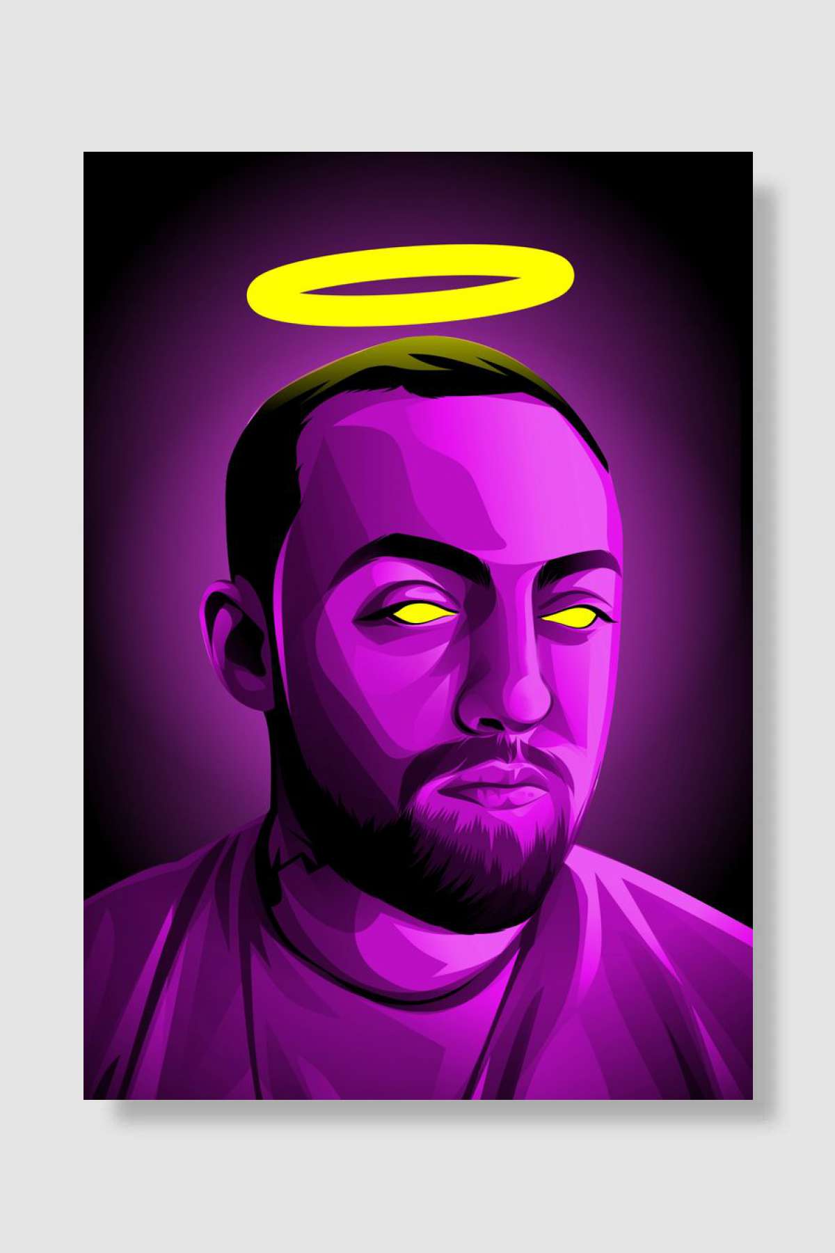 MAC MILLER Müzik Poster Çerçevesiz Yüksek Kalite Müzik Afiş Duvar Poster