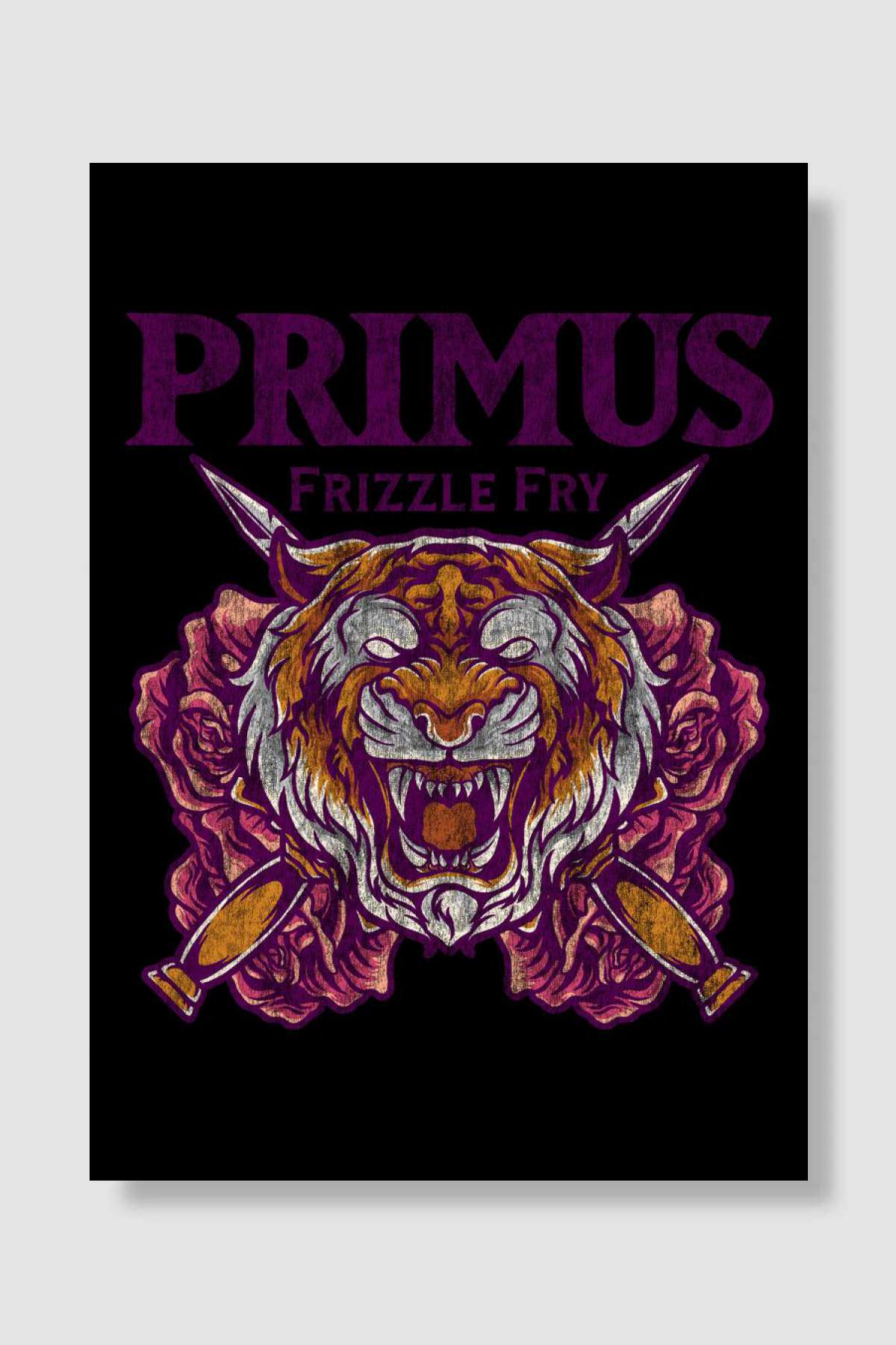 Frizzle Fry Primus Müzik Poster Çerçevesiz Yüksek Kalite Müzik Afiş Duvar Poster