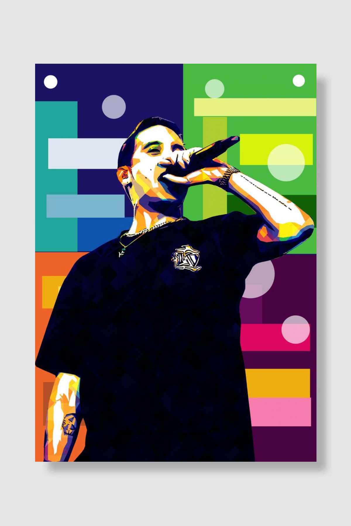 G Eazy Müzik Poster Çerçevesiz Yüksek Kalite Müzik Afiş Duvar Poster