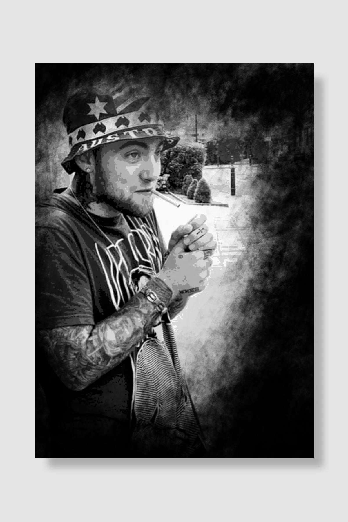 Mac Miller Müzik Poster Çerçevesiz Yüksek Kalite Müzik Afiş Duvar Poster