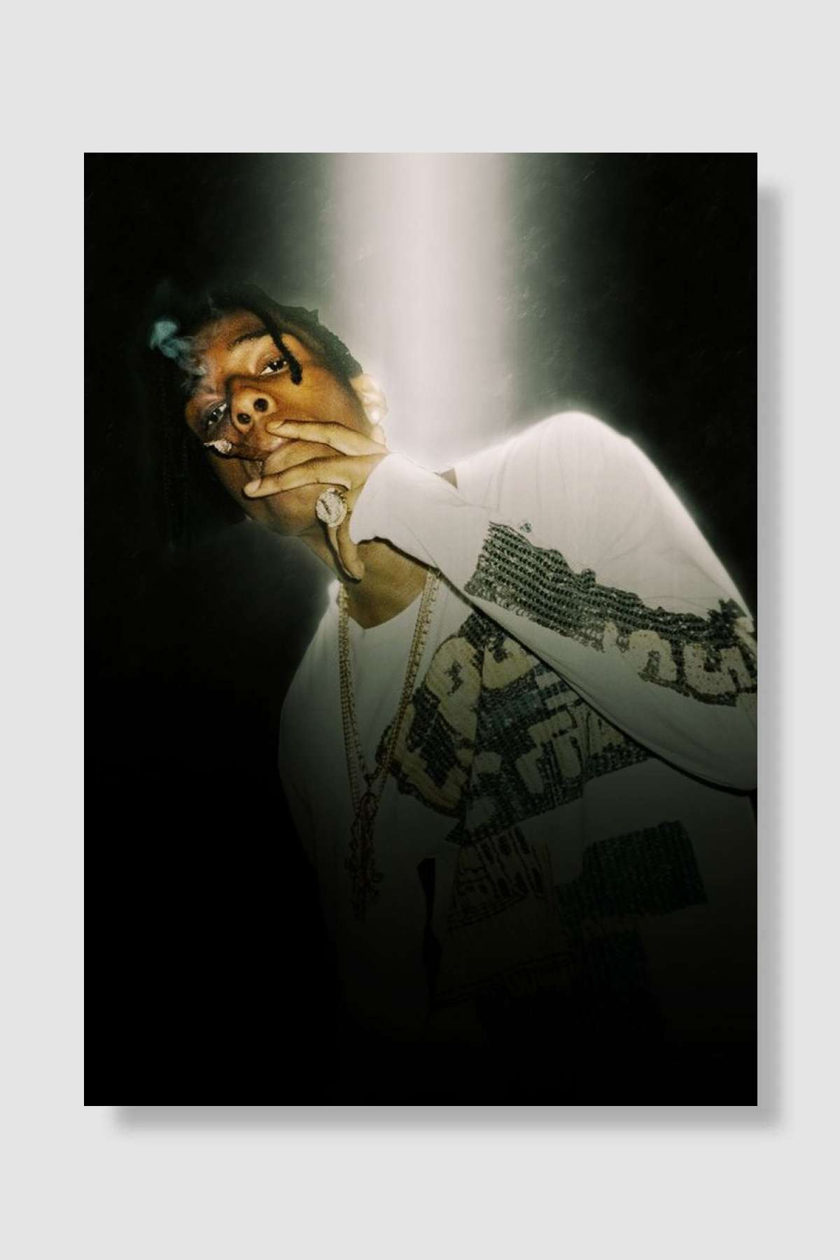 Asap Rocky Müzik Poster Çerçevesiz Yüksek Kalite Müzik Afiş Duvar Poster