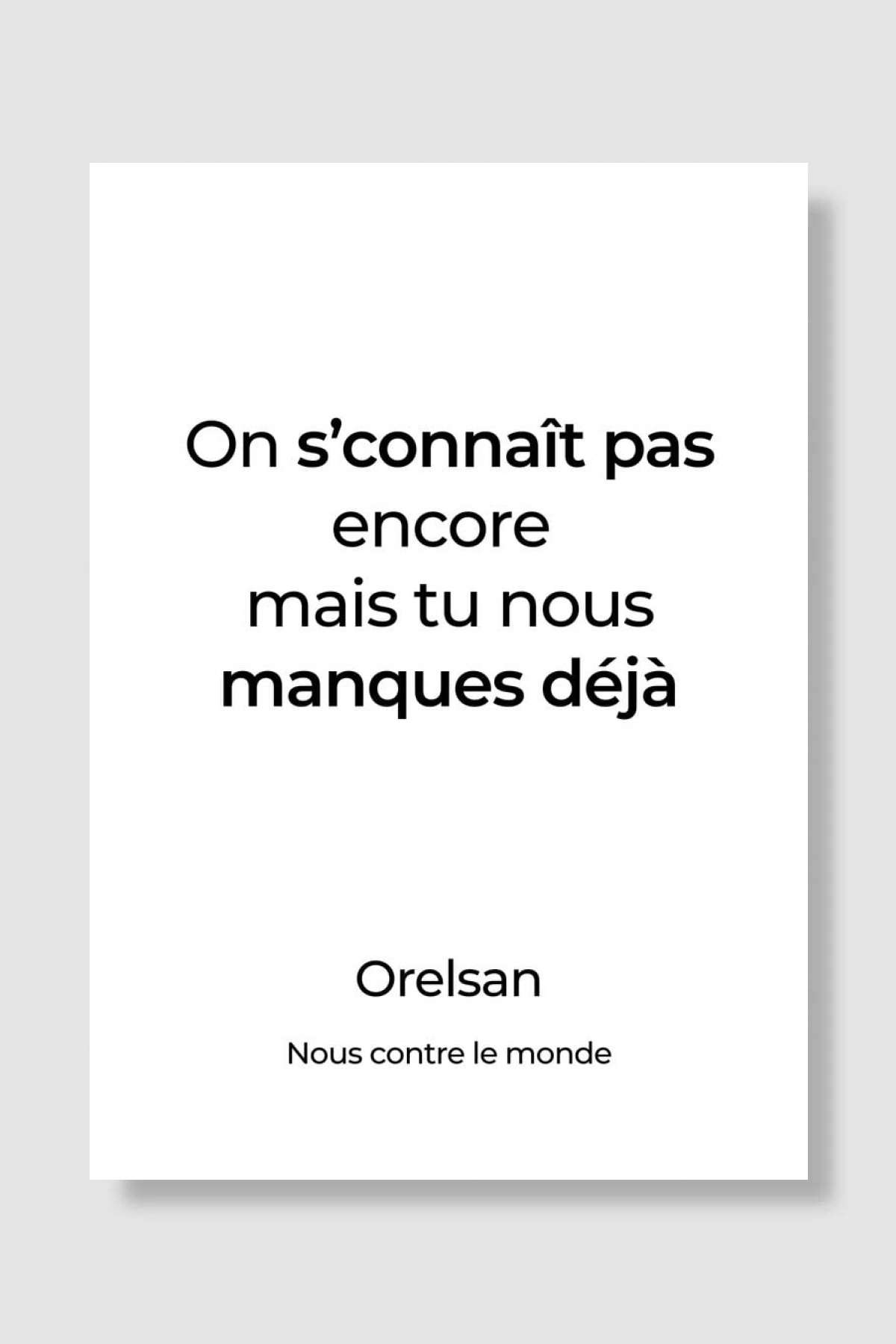 Orelsan CivilisationPerdue Müzik Poster Çerçevesiz Yüksek Kalite Müzik Afiş Duvar Poster - En İyi Fiyatlarla