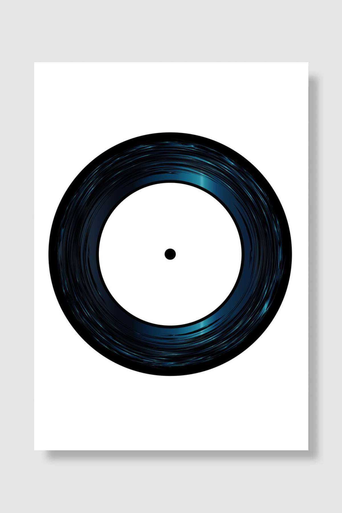 Seven Inch Vinyl Müzik Poster Çerçevesiz Yüksek Kalite Müzik Afiş Duvar Poster