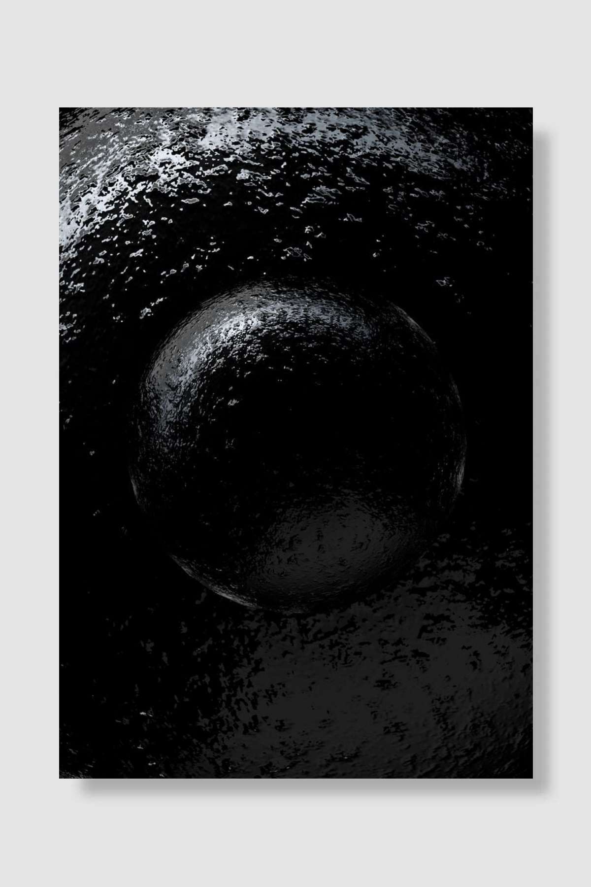 Dark Matter Noise Müzik Poster Çerçevesiz Yüksek Kalite Müzik Afiş Duvar Poster