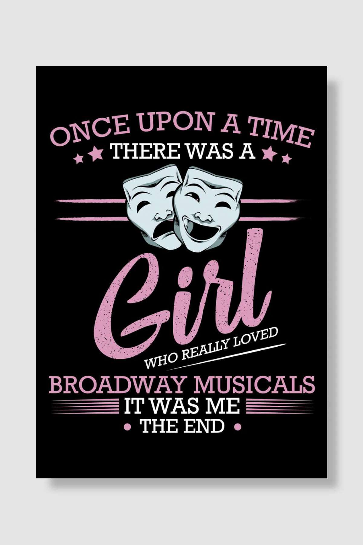 There Was A Girl Who Reall Müzik Poster Çerçevesiz Yüksek Kalite Müzik Afiş Duvar Poster