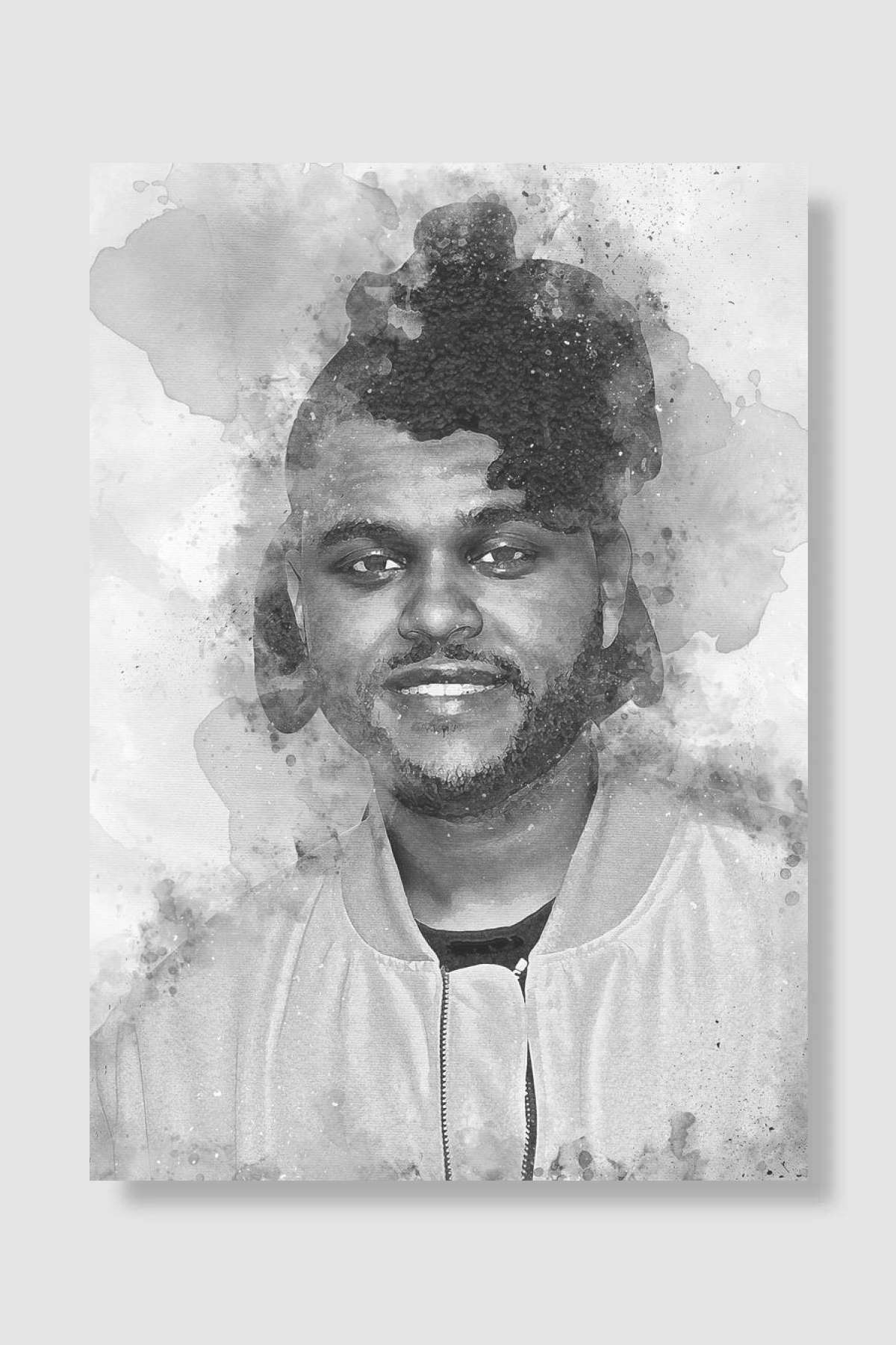 Abel Makkonen Tesfaye Müzik Poster Çerçevesiz Yüksek Kalite Müzik Afiş Duvar Poster