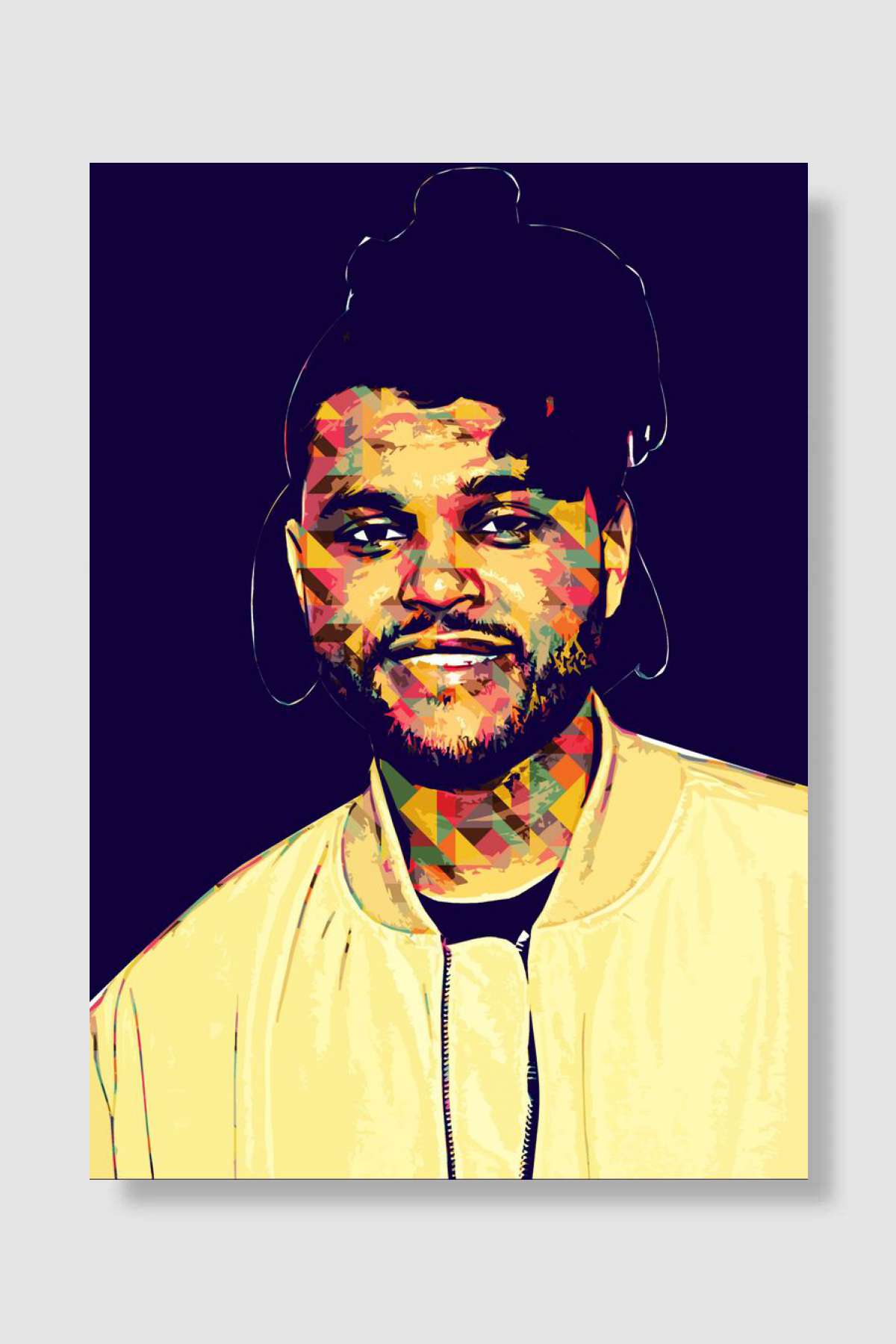 Abel Makkonen Tesfaye Müzik Poster Çerçevesiz Yüksek Kalite Müzik Afiş Duvar Poster