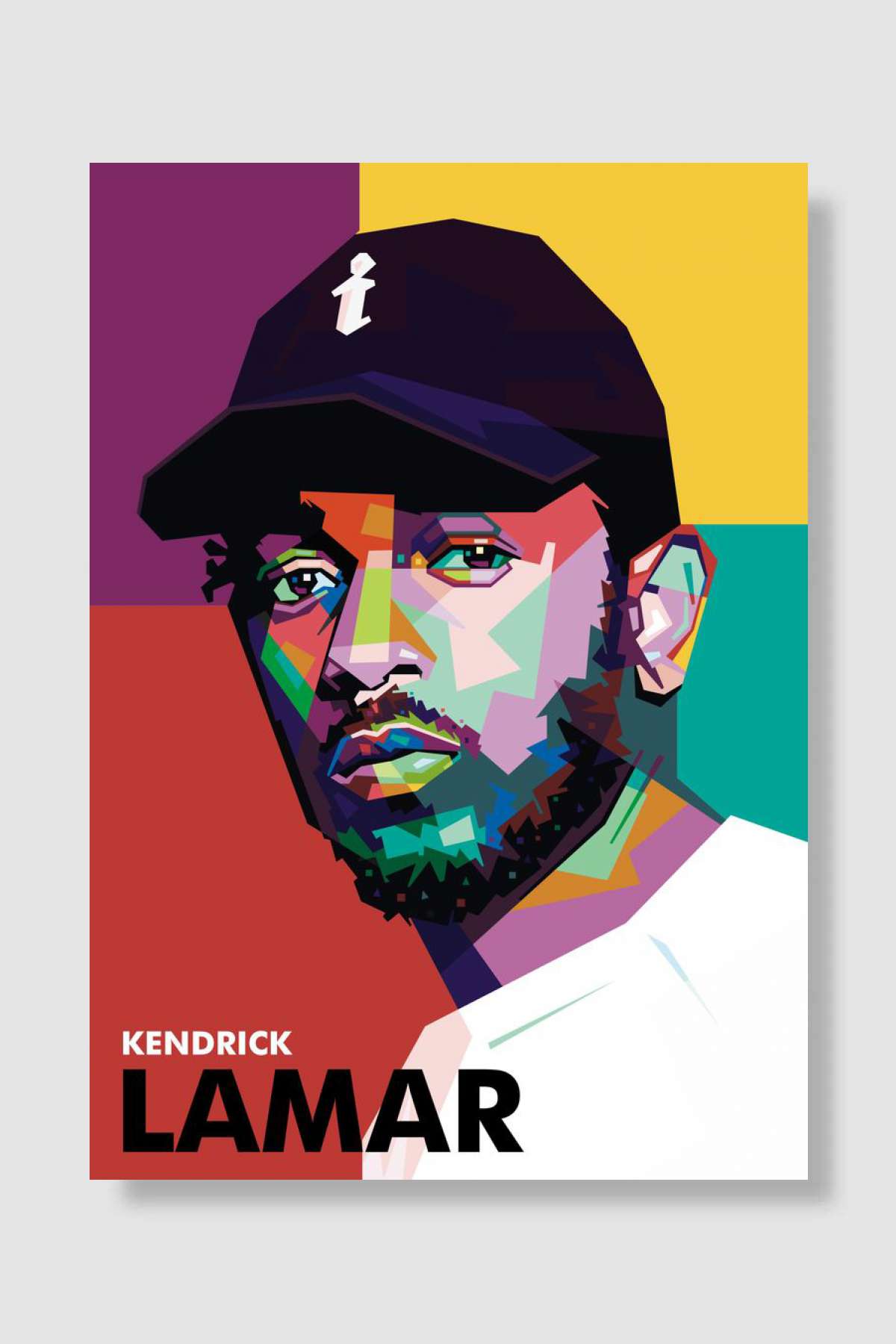 Kendrick Lamar Müzik Poster Çerçevesiz Yüksek Kalite Müzik Afiş Duvar Poster