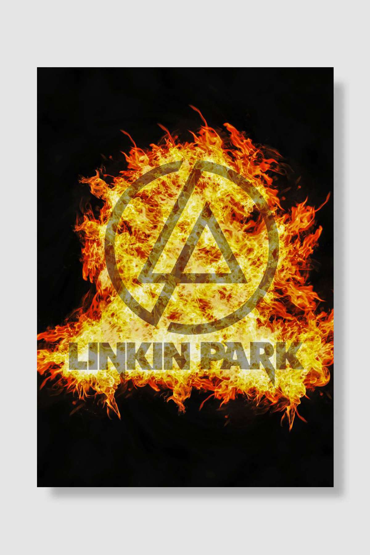 Linkin Park Müzik Poster Çerçevesiz Yüksek Kalite Müzik Afiş Duvar Poster