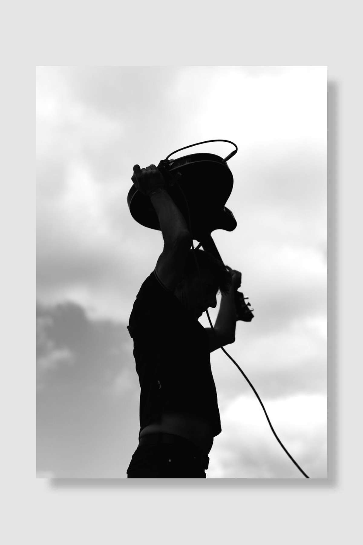 guitar Müzik Poster Çerçevesiz Yüksek Kalite Müzik Afiş Duvar Poster