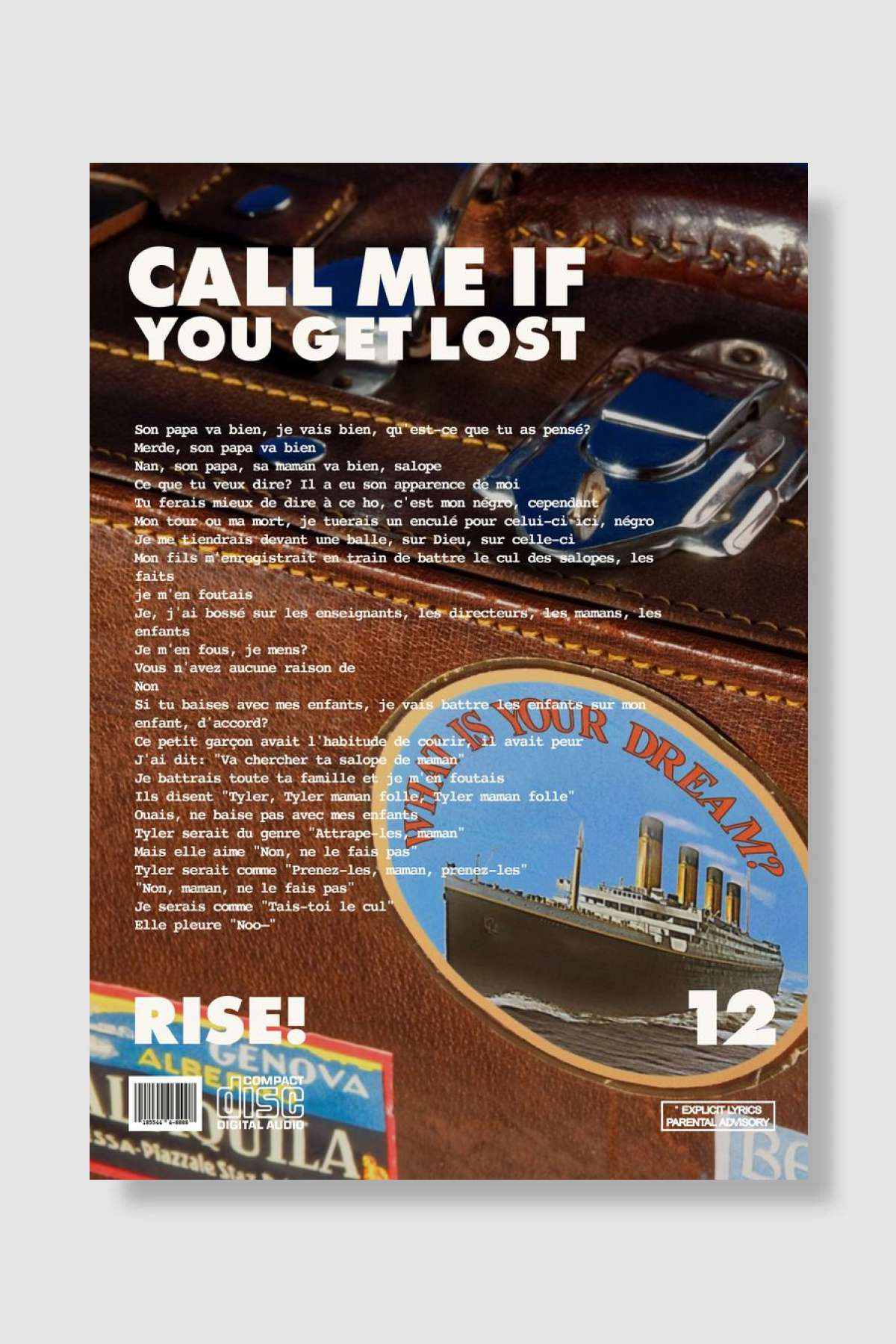 CMIYGL RISE Müzik Poster Çerçevesiz Yüksek Kalite Müzik Afiş Duvar Poster