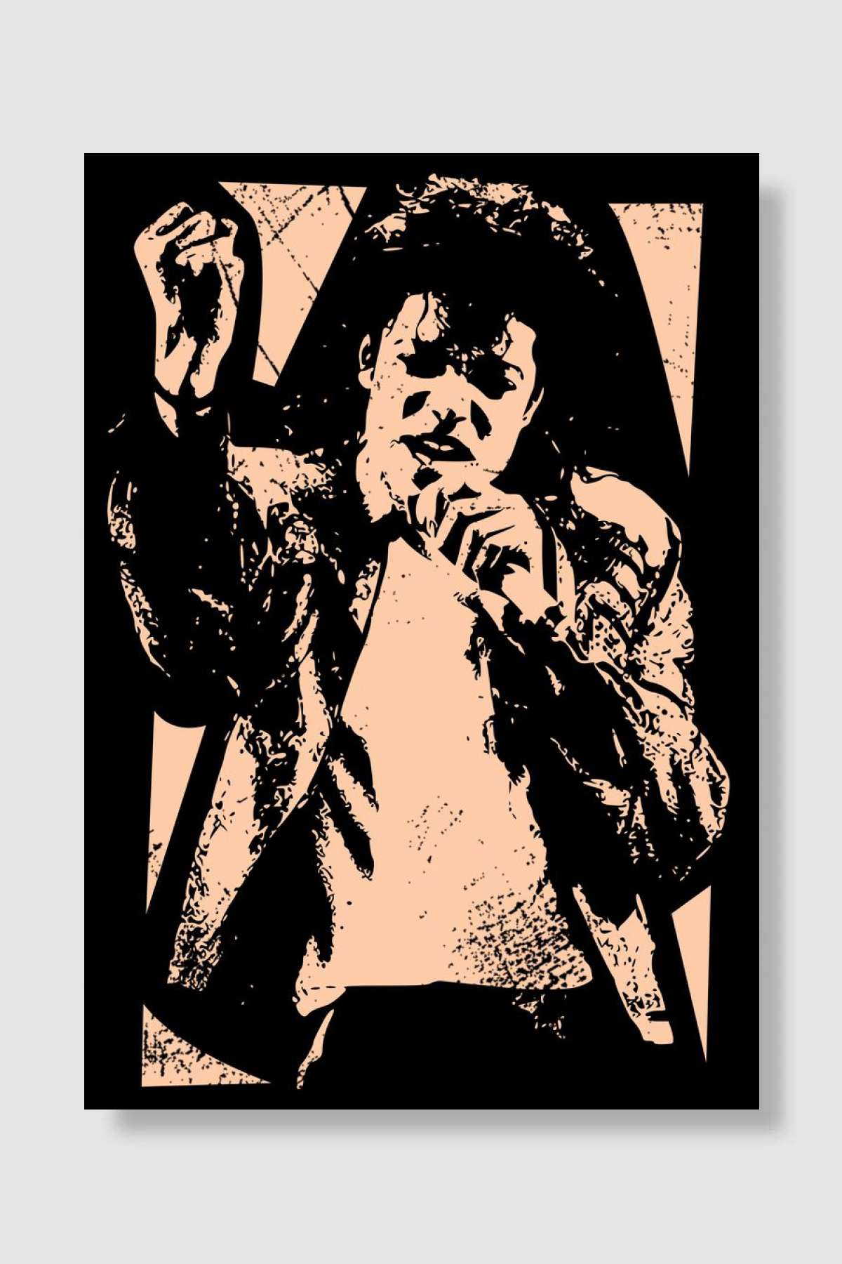 The king of pop Müzik Poster Çerçevesiz Yüksek Kalite Müzik Afiş Duvar Poster