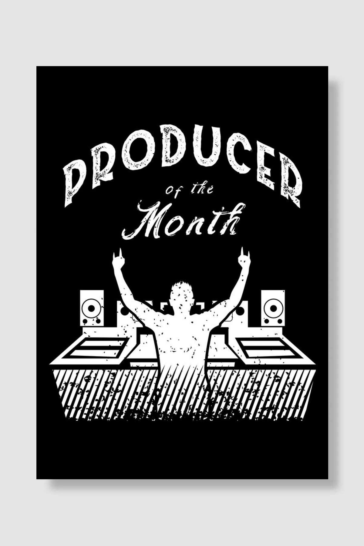 Beat Maker Music Producer Müzik Poster Çerçevesiz Yüksek Kalite Müzik Afiş Duvar Poster