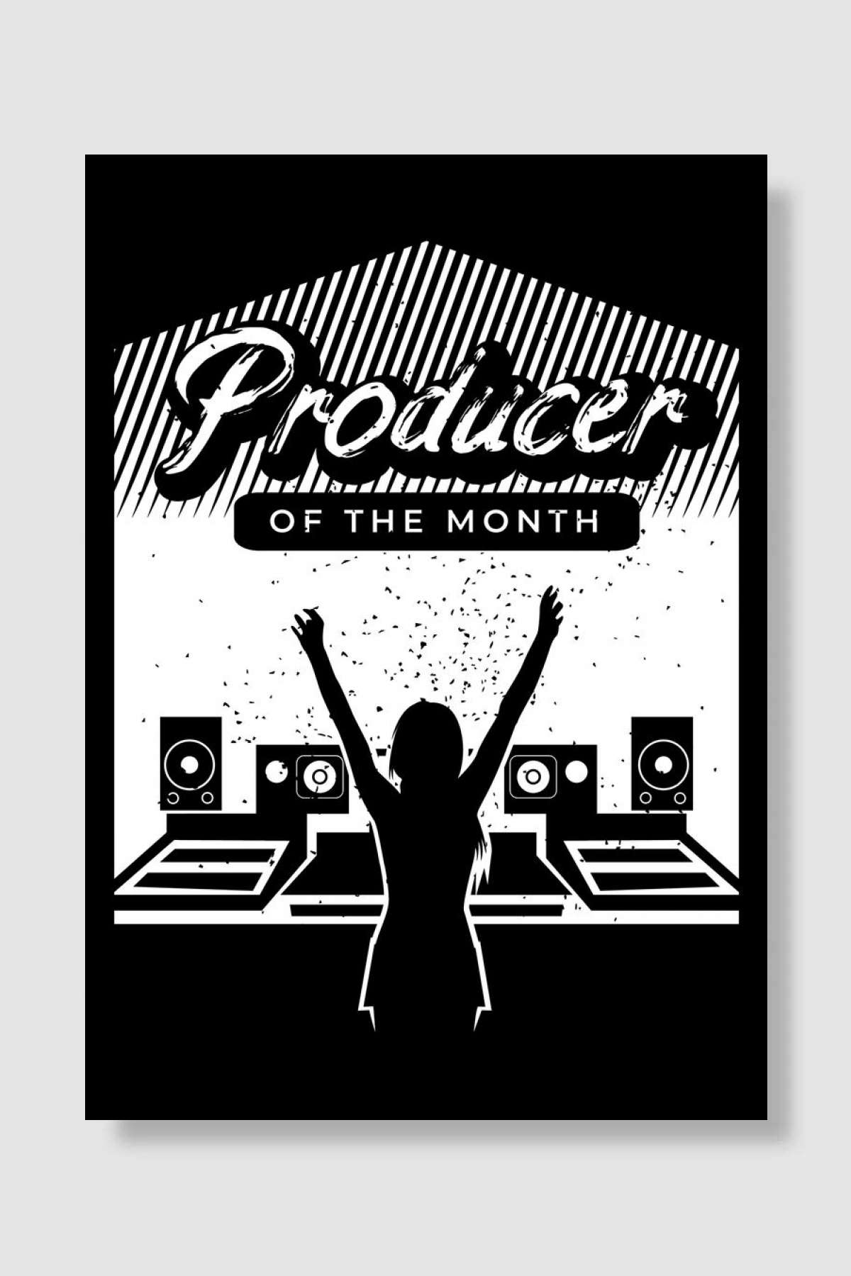 Beat Maker Music Producer Müzik Poster Çerçevesiz Yüksek Kalite Müzik Afiş Duvar Poster