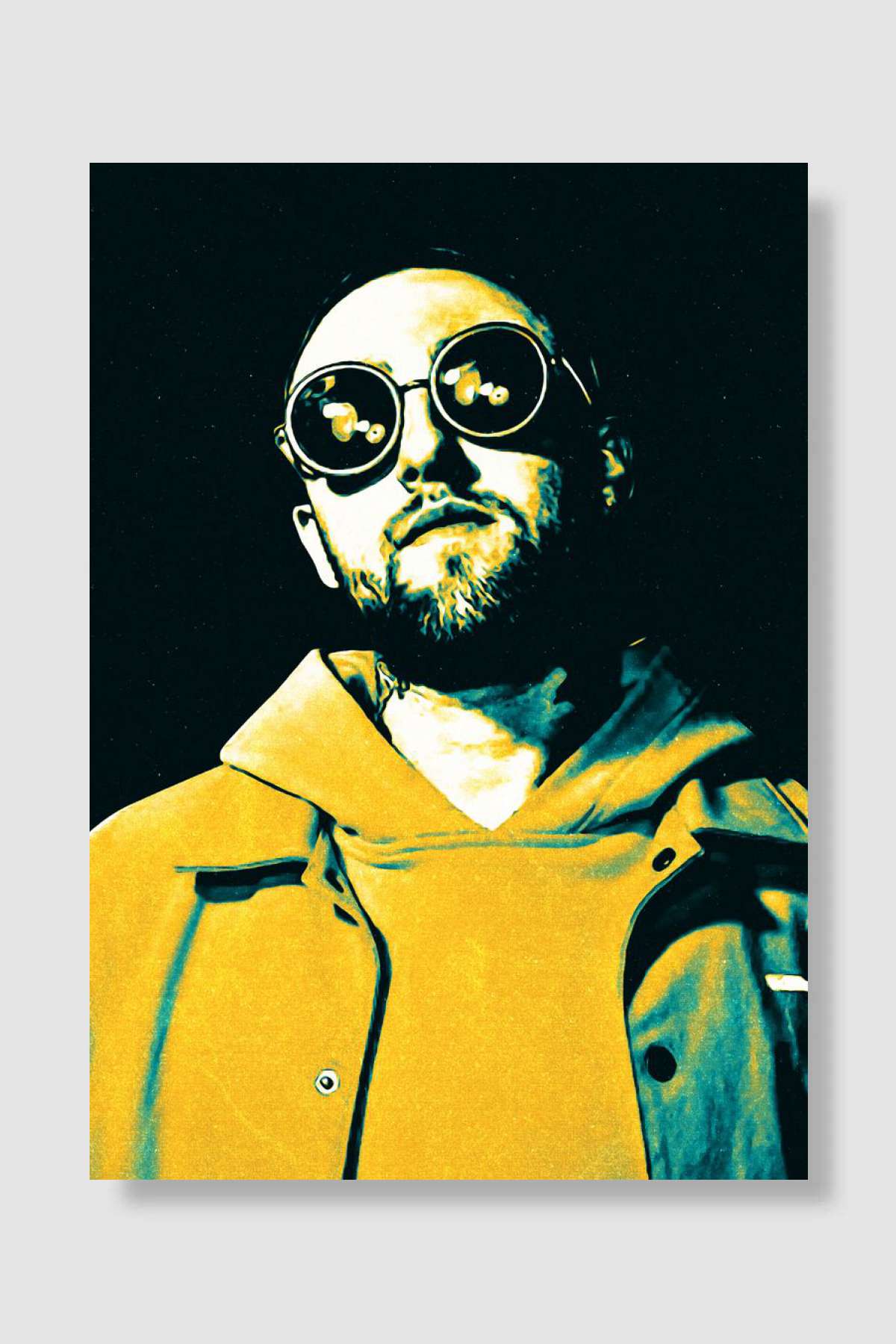 MAC MILLER Müzik Poster Çerçevesiz Yüksek Kalite Müzik Afiş Duvar Poster