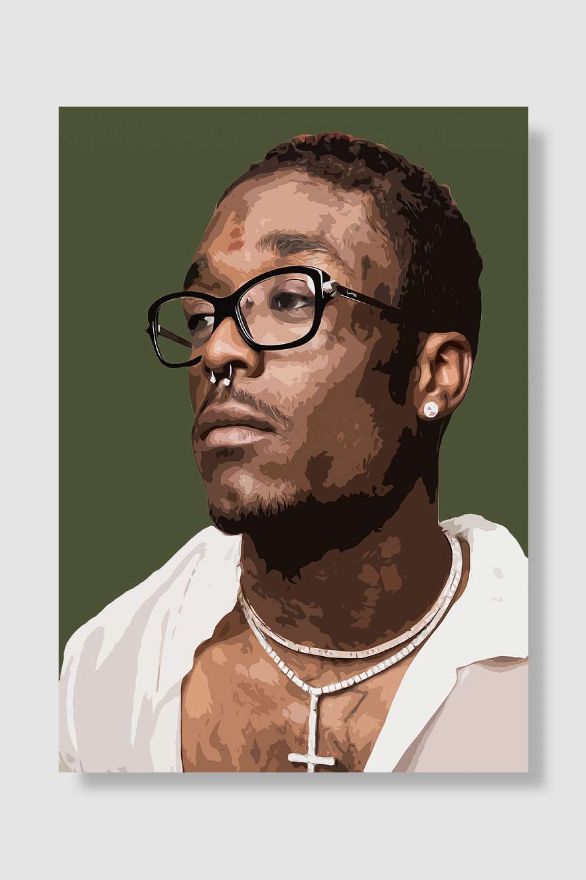 Lil uzi vert Müzik Poster Çerçevesiz Yüksek Kalite Müzik Afiş Duvar Poster