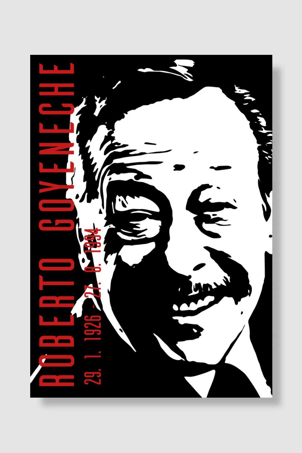 Roberto Goyeneche Müzik Poster Çerçevesiz Yüksek Kalite Müzik Afiş Duvar Poster