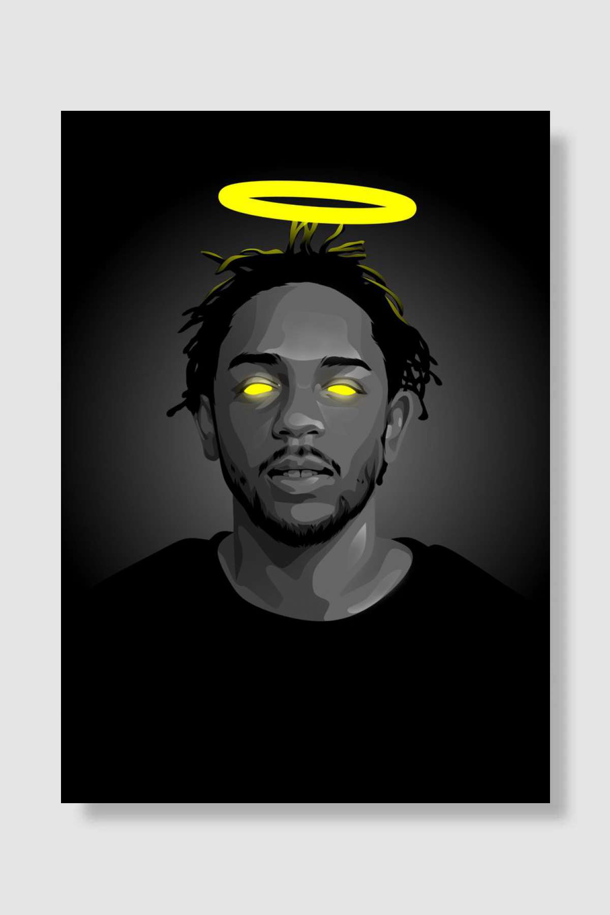 Kendrick Lamar Müzik Poster Çerçevesiz Yüksek Kalite Müzik Afiş Duvar Poster - En İyi Fiyatlarla
