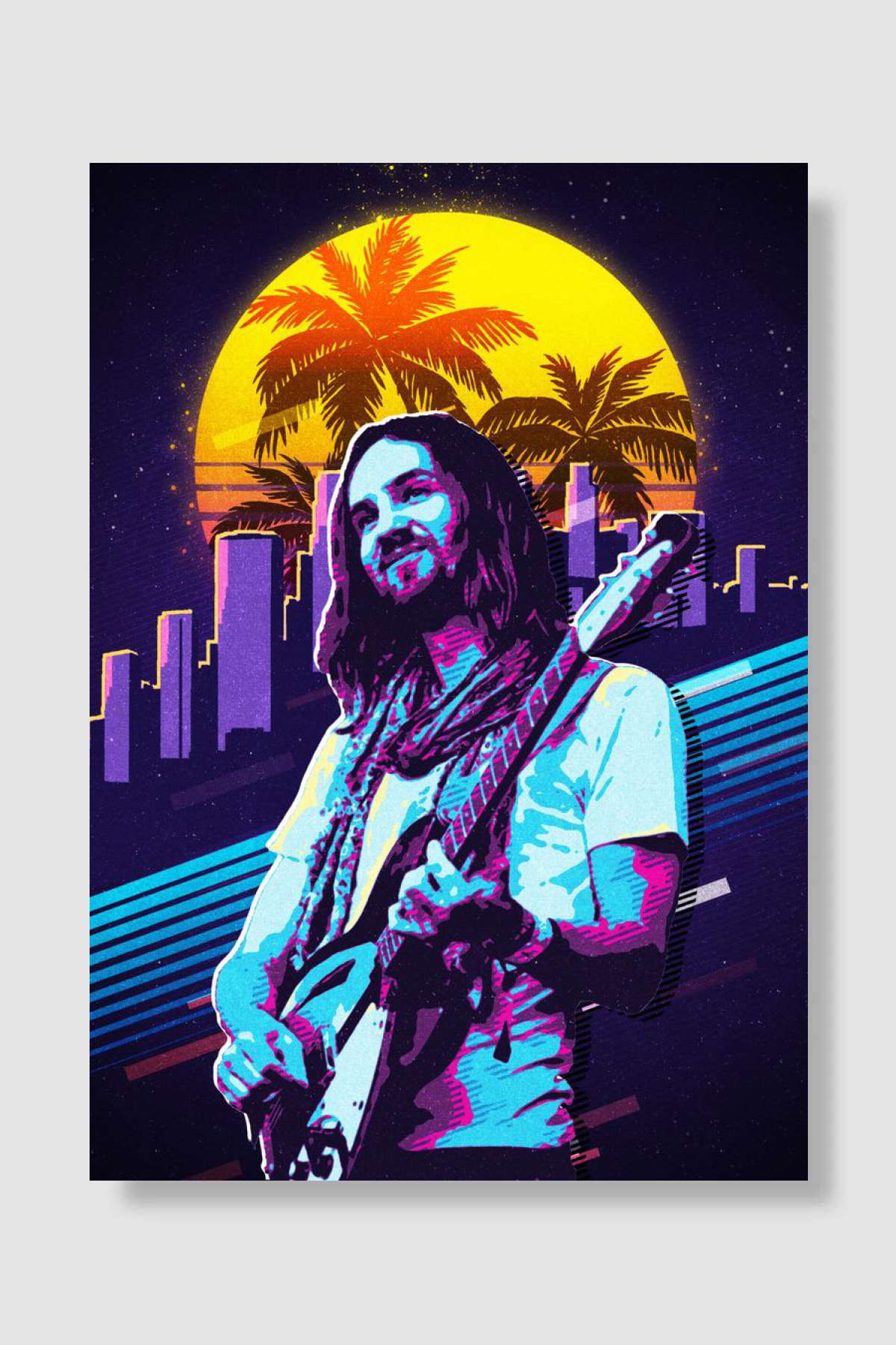 Tame Impala 80s Müzik Poster Çerçevesiz Yüksek Kalite Müzik Afiş Duvar Poster