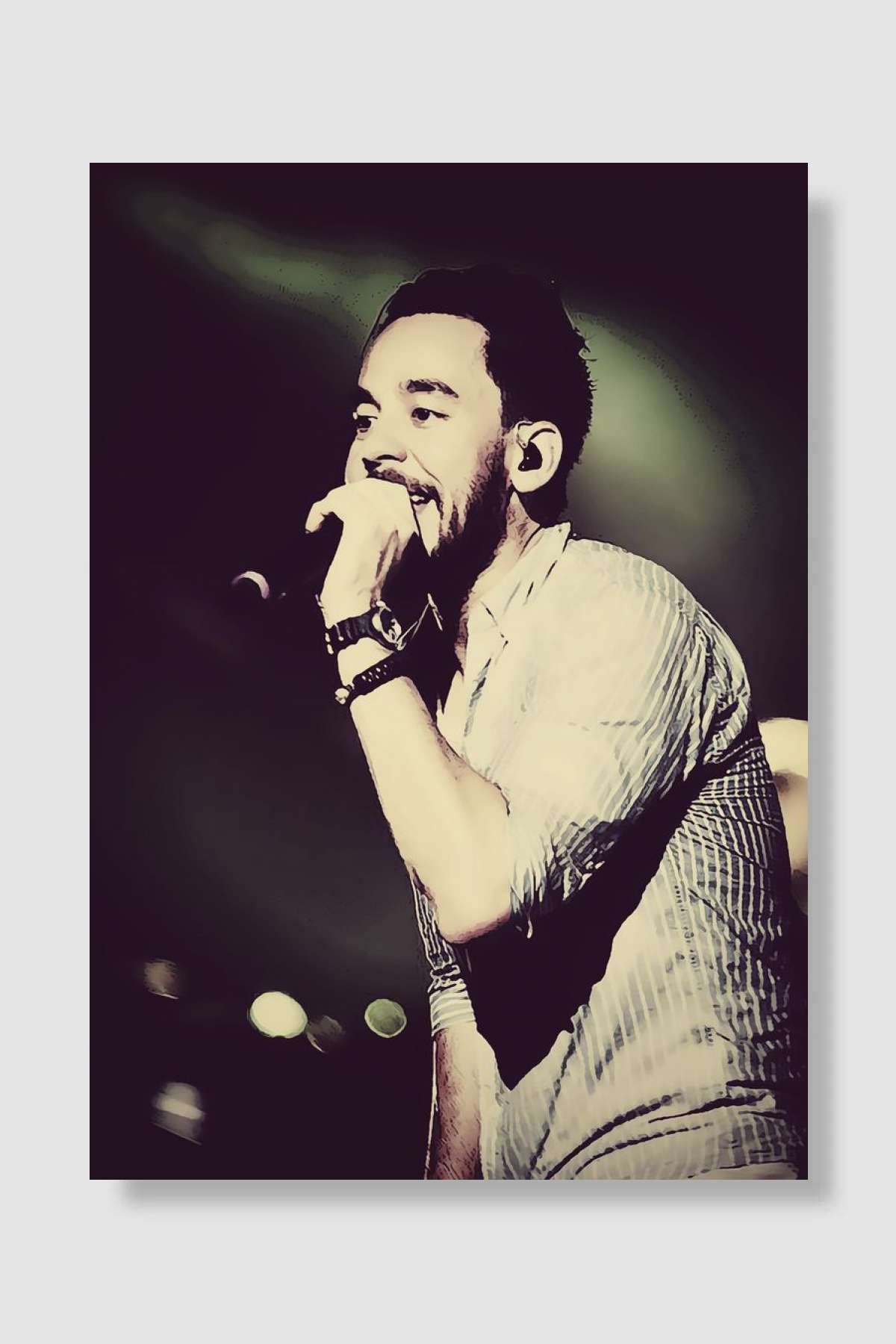 Linkin Park 249 Müzik Poster Çerçevesiz Yüksek Kalite Müzik Afiş Duvar Poster